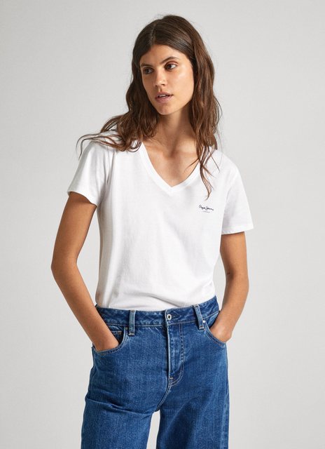 Pepe Jeans V-Shirt LORETTE V-NECK günstig online kaufen