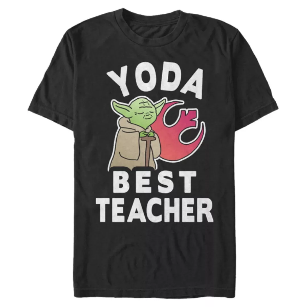 Star Wars - The Clone Wars - Yoda Teacher - Männer T-Shirt günstig online kaufen