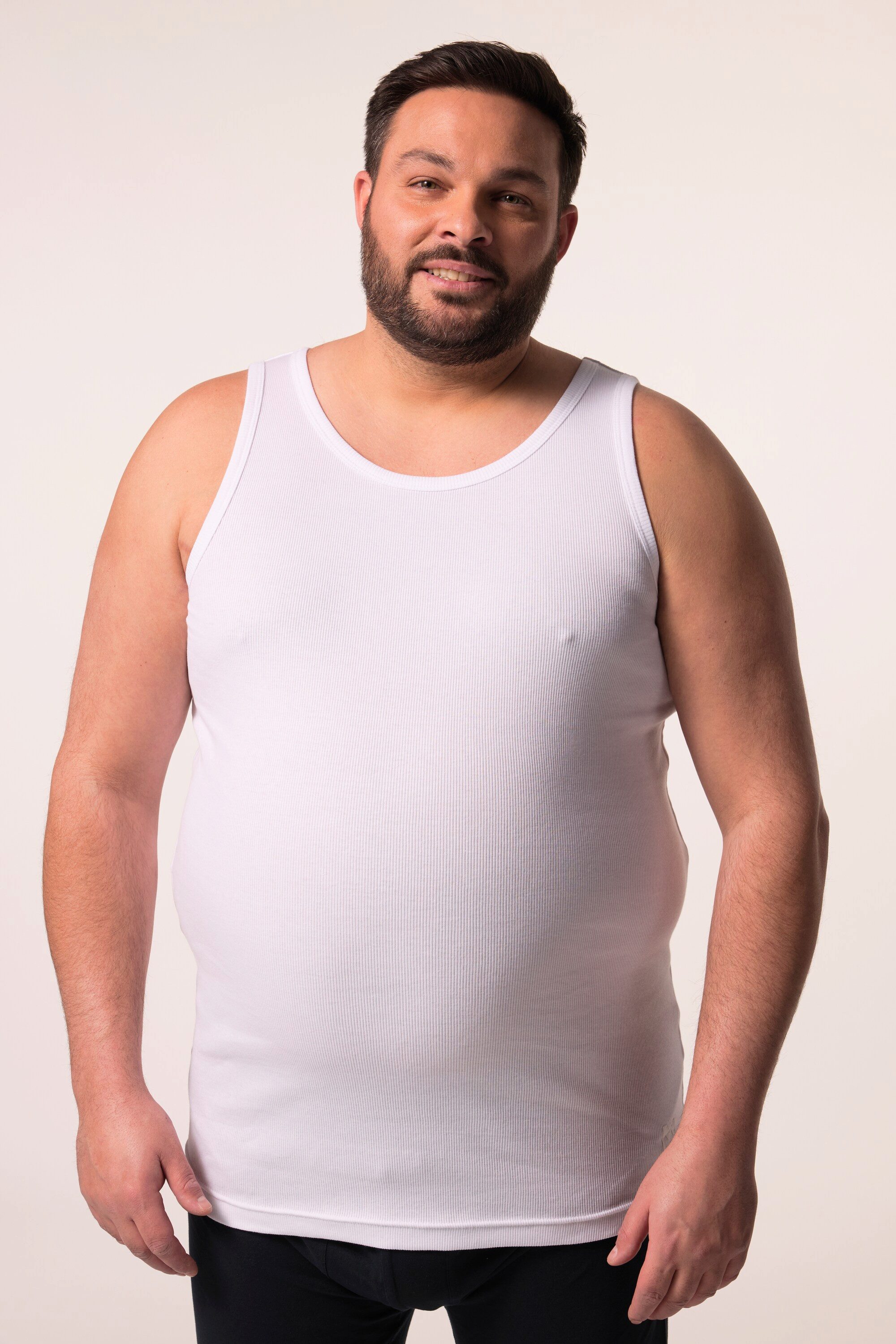 Men Plus Unterhemd Men+ Unterhemd Rippjersey günstig online kaufen