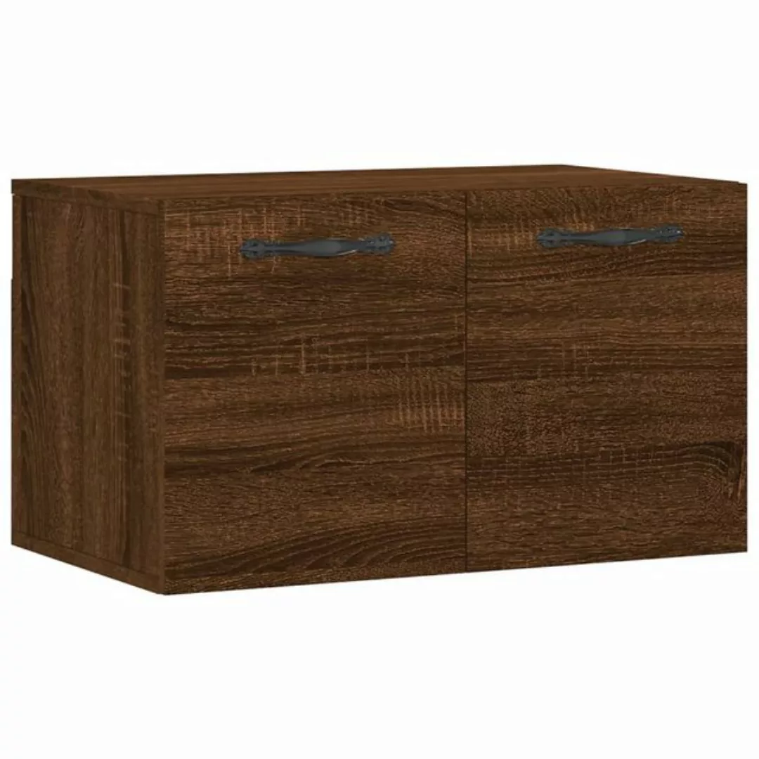 vidaXL Hängeschrank Wandschrank Braun Eichen-Optik 60x36,5x35cm Holzwerksto günstig online kaufen