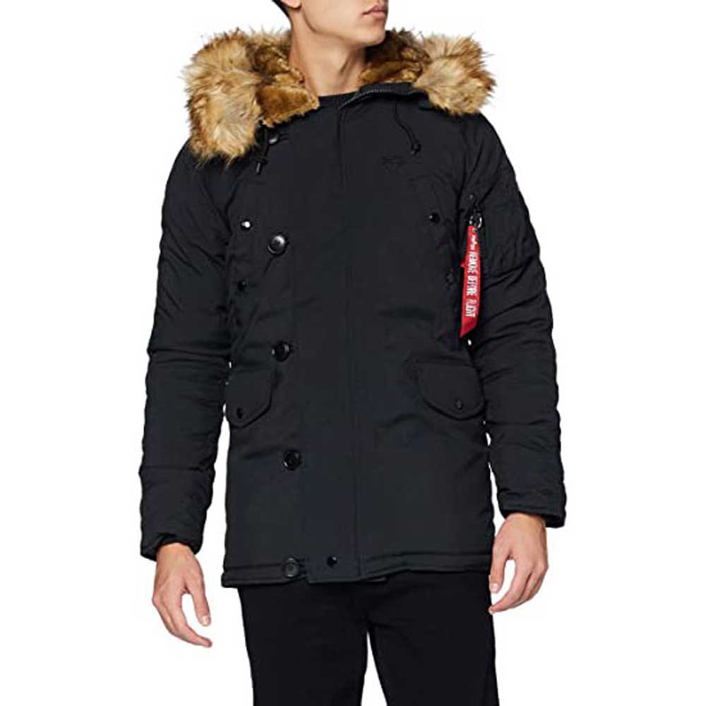 Alpha Industries Explorer Patches Jacke 4XL Black günstig online kaufen