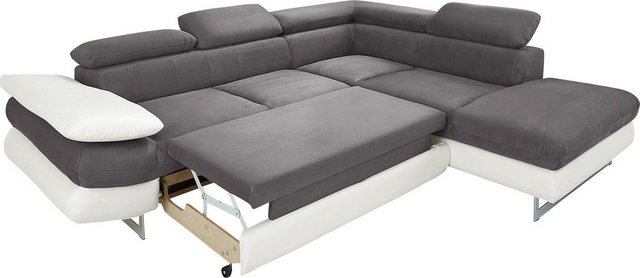 INOSIGN Ecksofa "Solution L-Form", wahlweise mit Bettfunktion günstig online kaufen