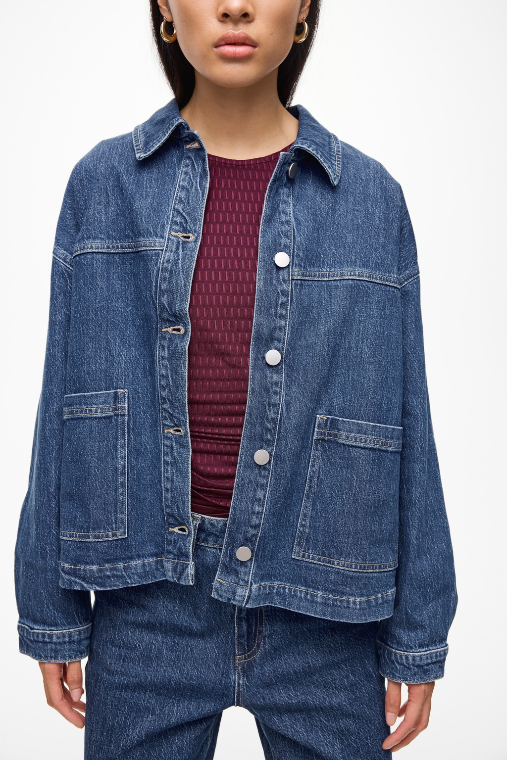 Vila Jeansblazer "VIJAF L/S DENIM JACKET - NOOS" günstig online kaufen