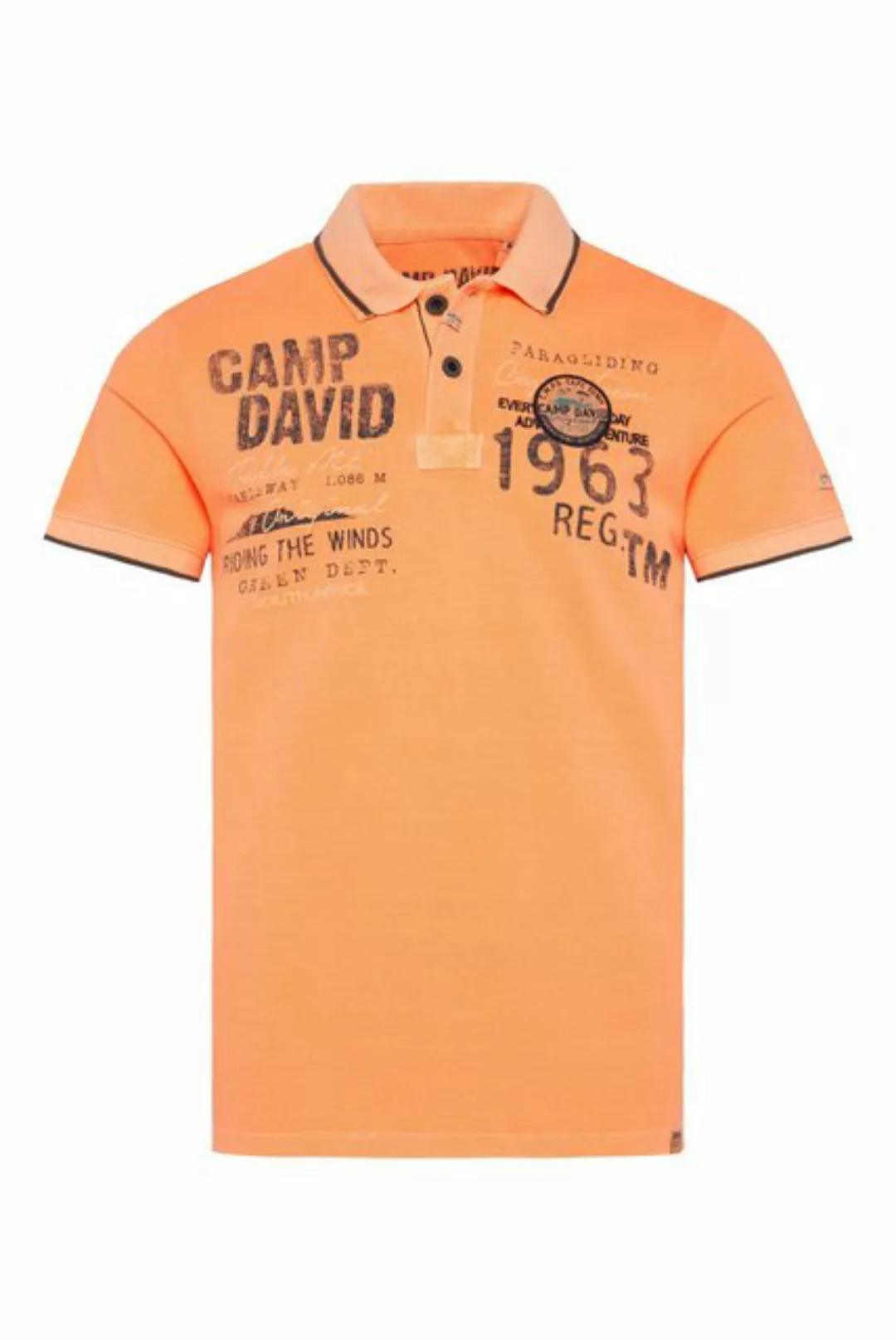 CAMP DAVID Poloshirt, aus Baumwolle günstig online kaufen