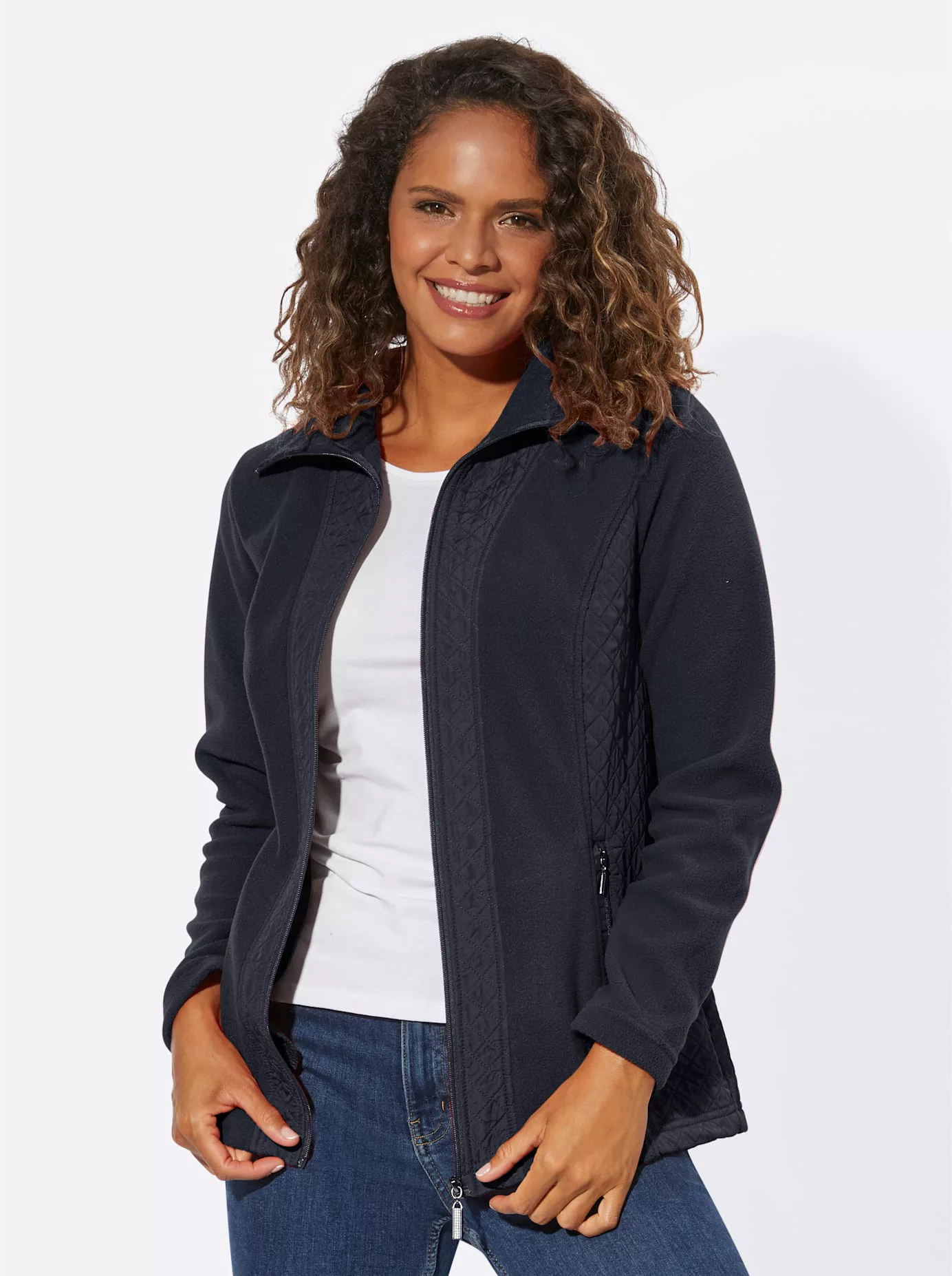 Casual Looks Fleecejacke günstig online kaufen