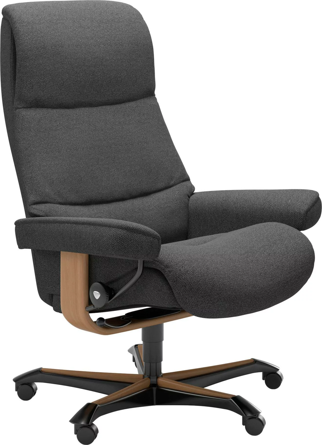 Stressless Relaxsessel "View", mit Home Office Base, Größe M,Gestell Eiche günstig online kaufen