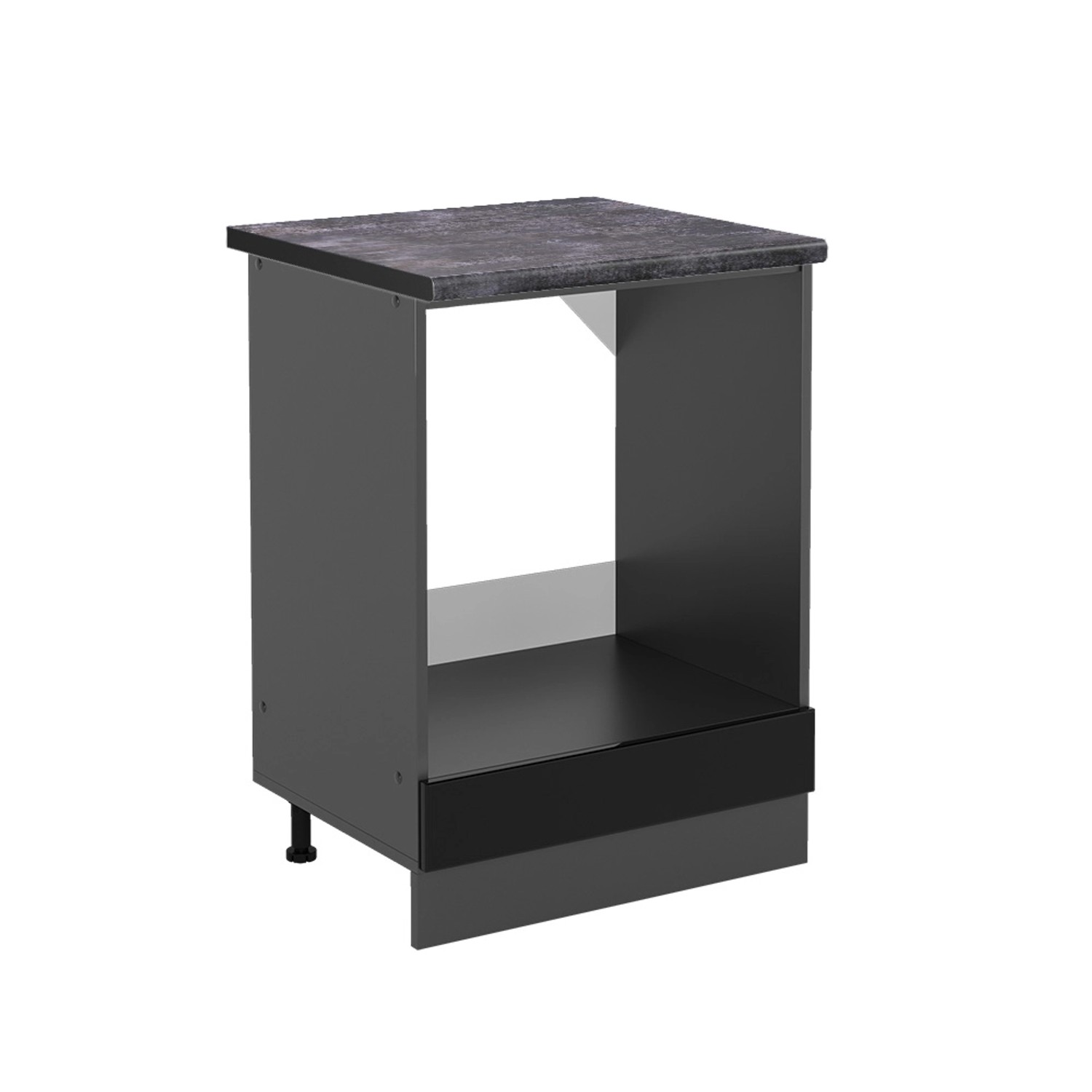 Vicco Herdumbauschrank R-Line, Goldkraft Eiche/Anthrazit, 60 günstig online kaufen