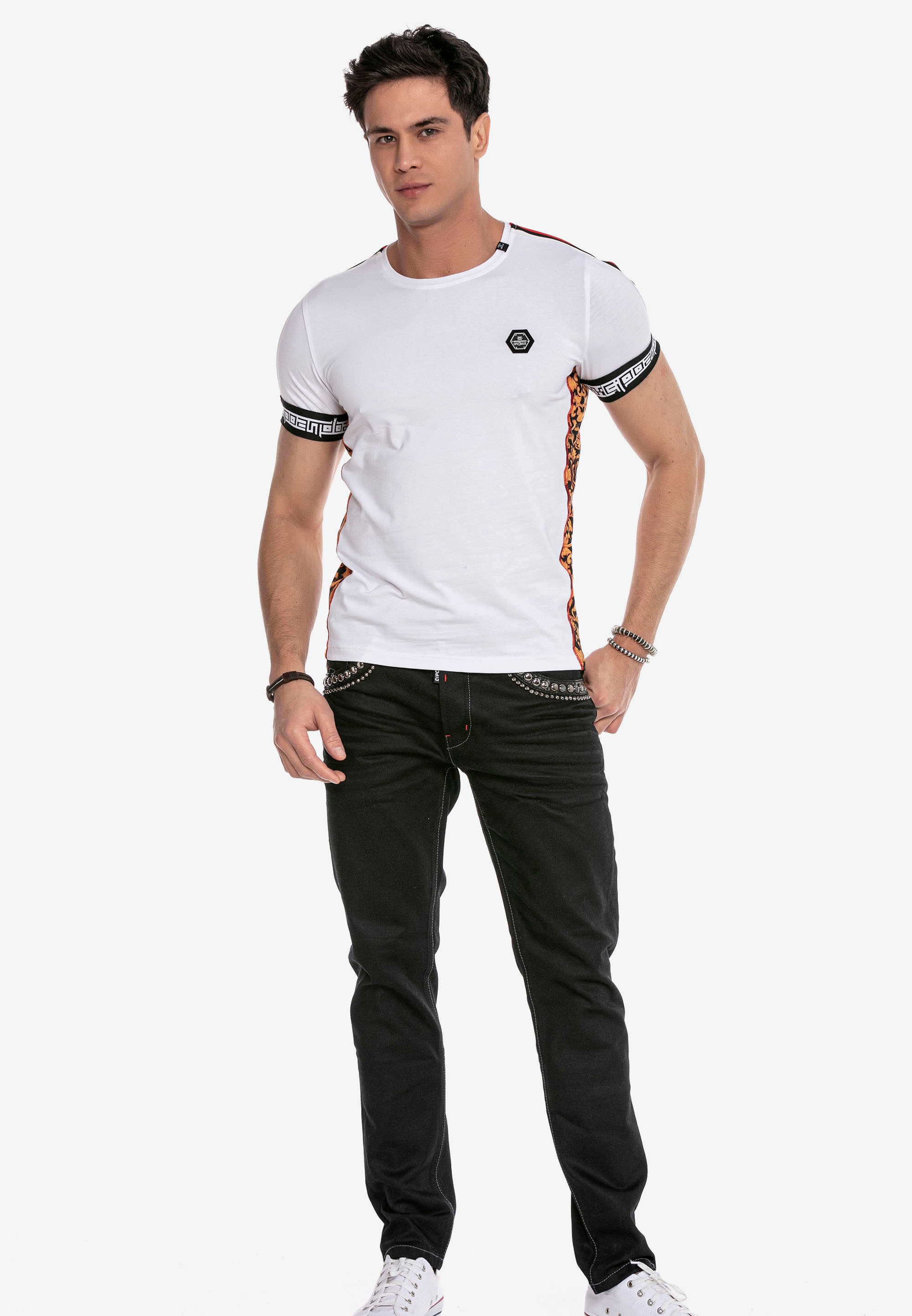 Cipo & Baxx T-Shirt, im sportlichen Design günstig online kaufen