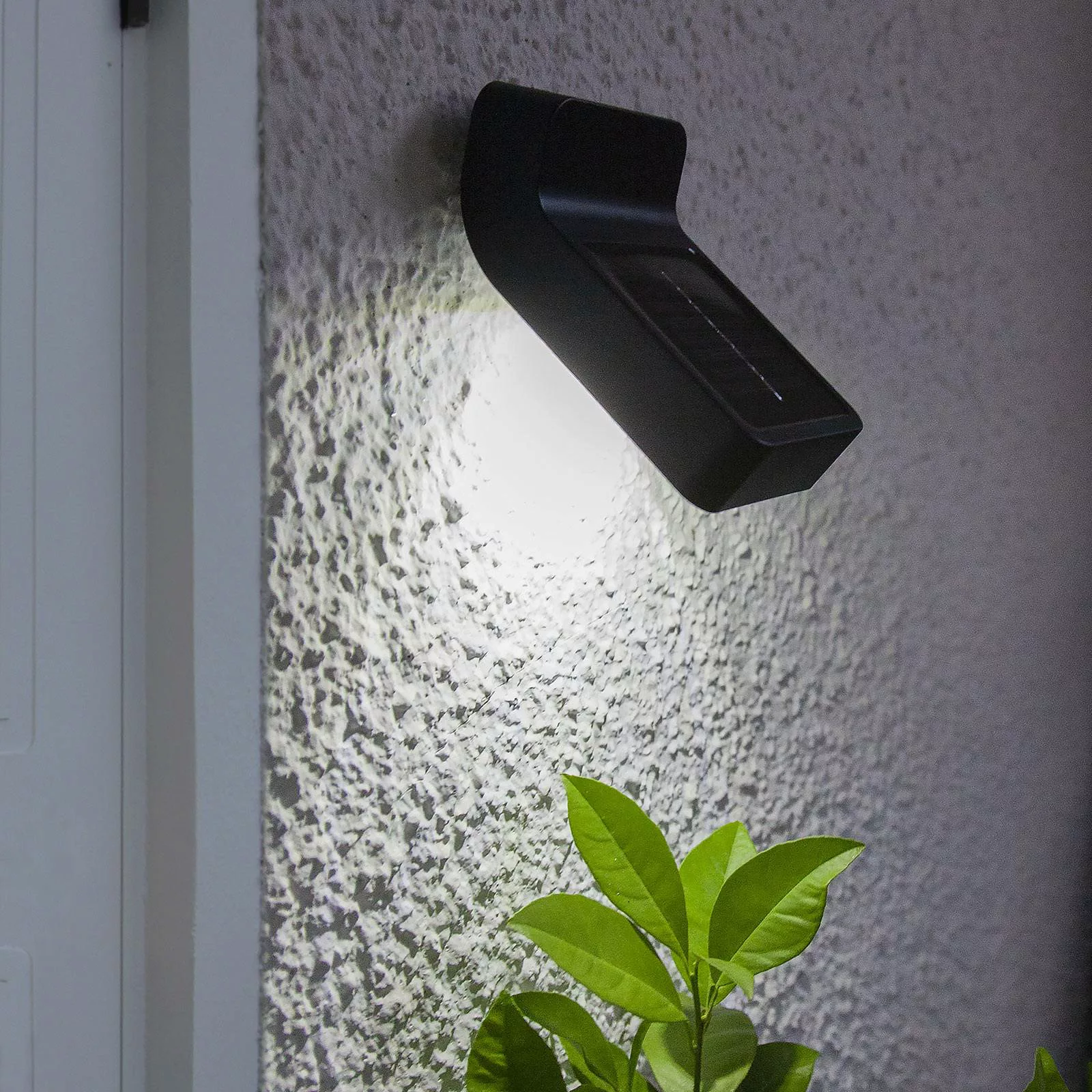 LED-Solarwandleuchte Wally, Dämmerungssensor günstig online kaufen