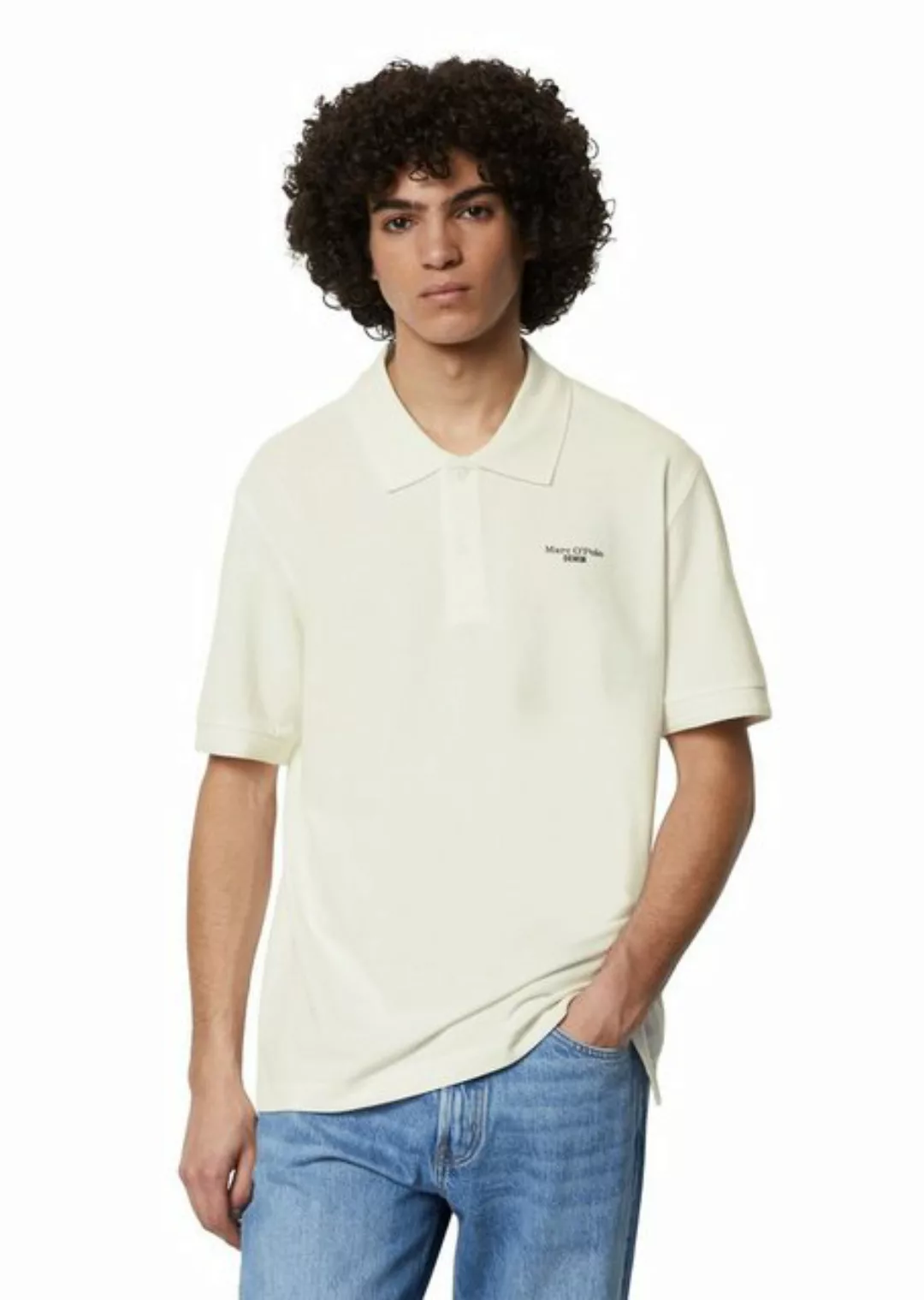 Marc O'Polo DENIM Poloshirt aus Bio-Baumwolle günstig online kaufen