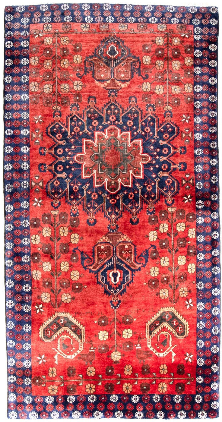 morgenland Orientteppich »Belutsch - 231 x 123 cm - dunkelrot«, rechteckig, günstig online kaufen