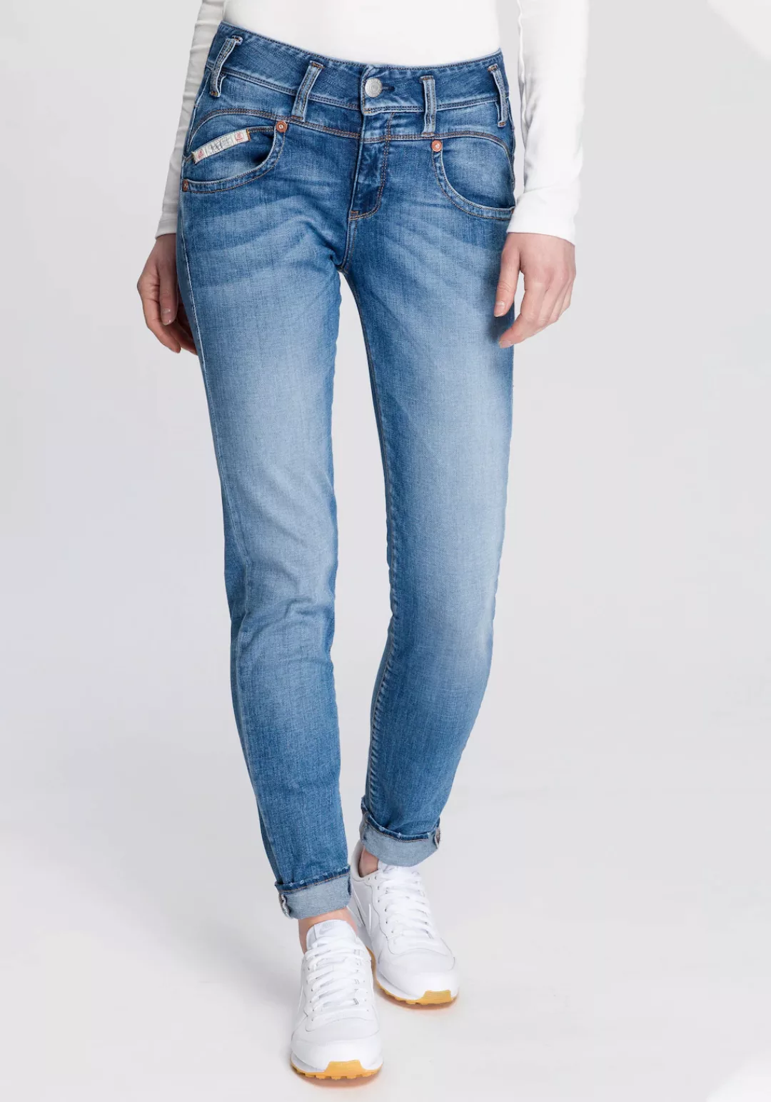 Herrlicher Slim-fit-Jeans PEARL SLIM ORGANIC umweltfreundlich dank Kitotex günstig online kaufen