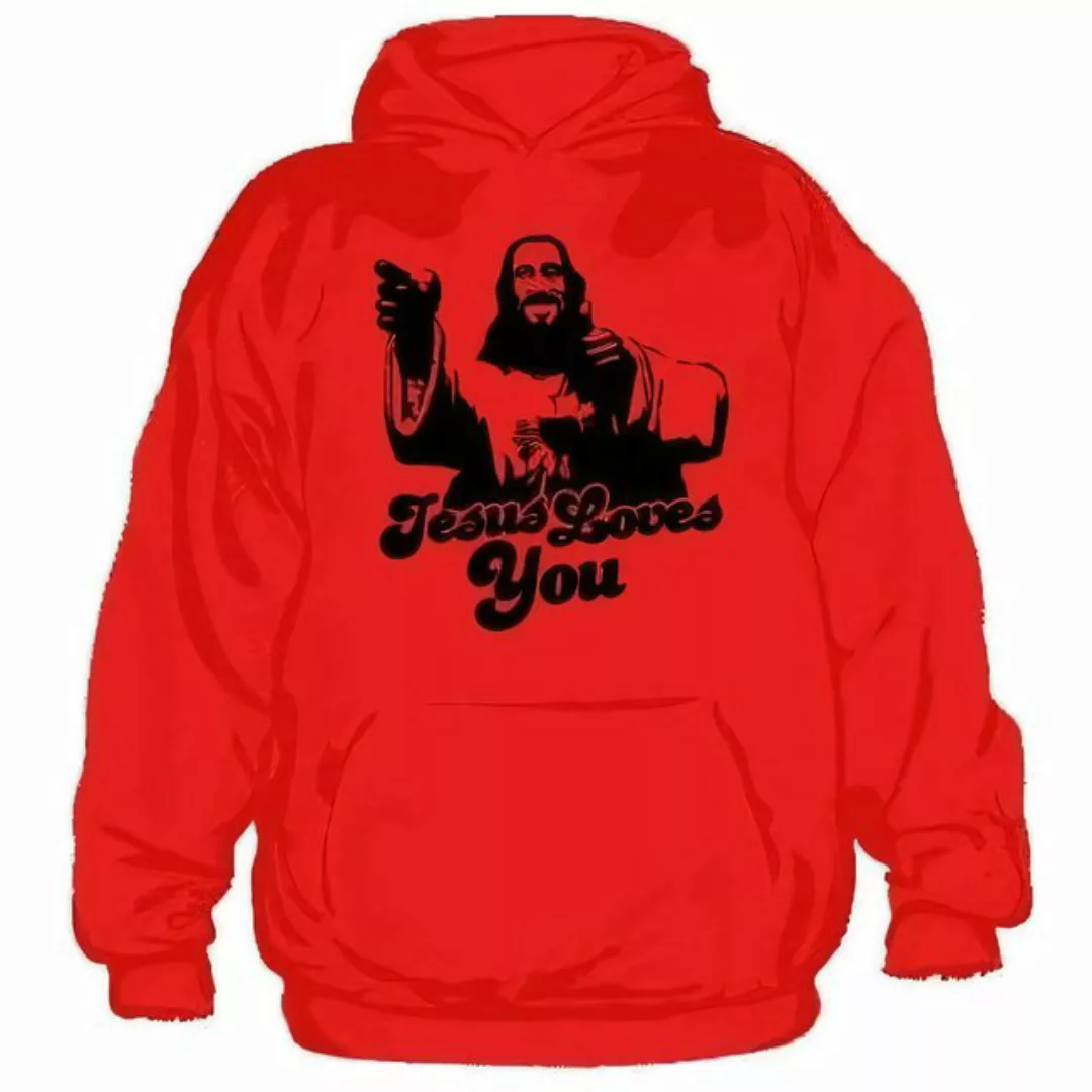 Hybris Hoodie Jesus Loves You Hoodie günstig online kaufen