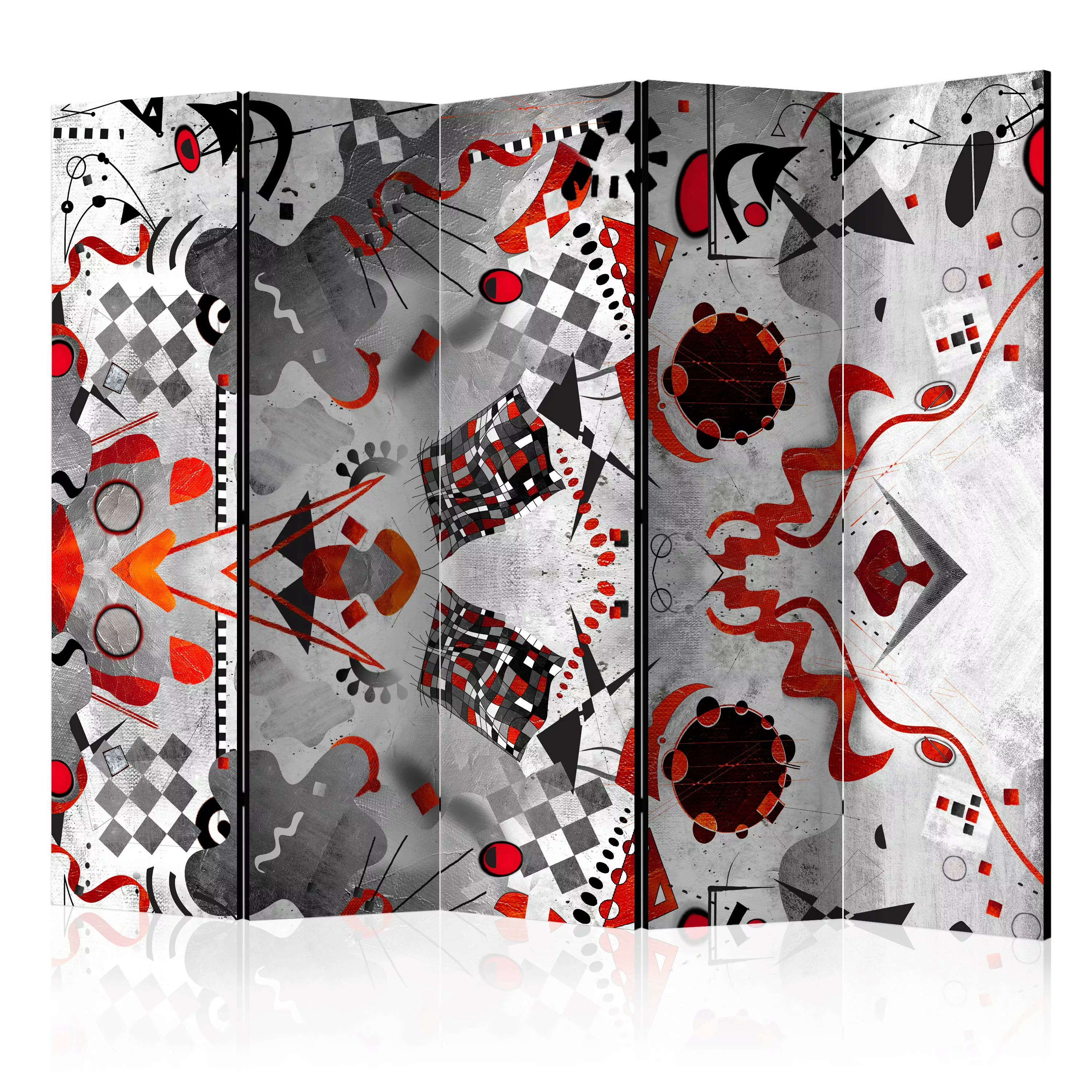 5-teiliges Paravent - Geometric Cosmos Ii [room Dividers] günstig online kaufen