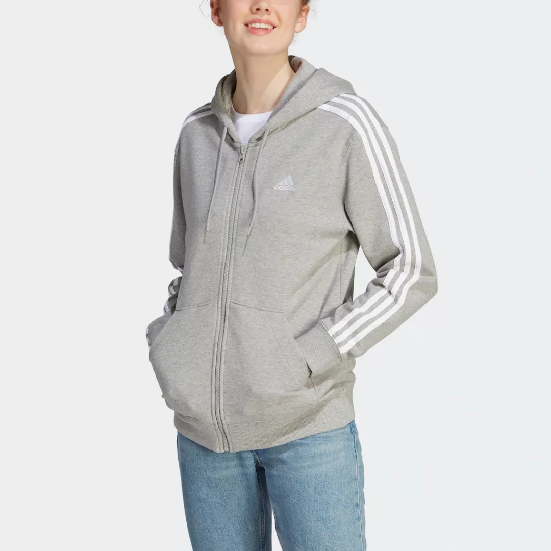 adidas Sportswear Kapuzensweatshirt "ESSENTIALS 3STREIFEN FRENCH TERRY REGU günstig online kaufen