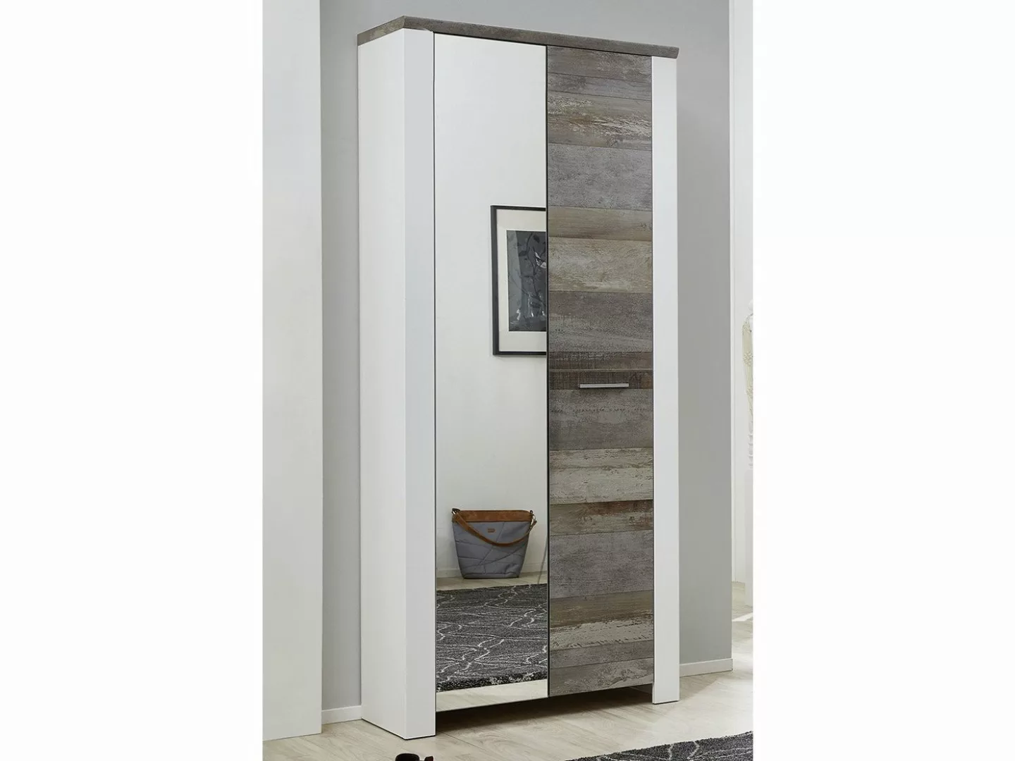 freiraum Garderobenschrank Mila 80 x 198 x 39 cm (B/H/T) günstig online kaufen