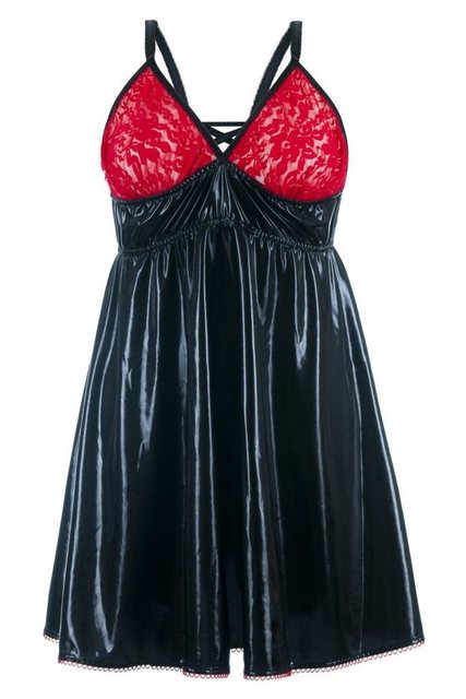 Andalea Minikleid in schwarz/rot - 42/44 günstig online kaufen