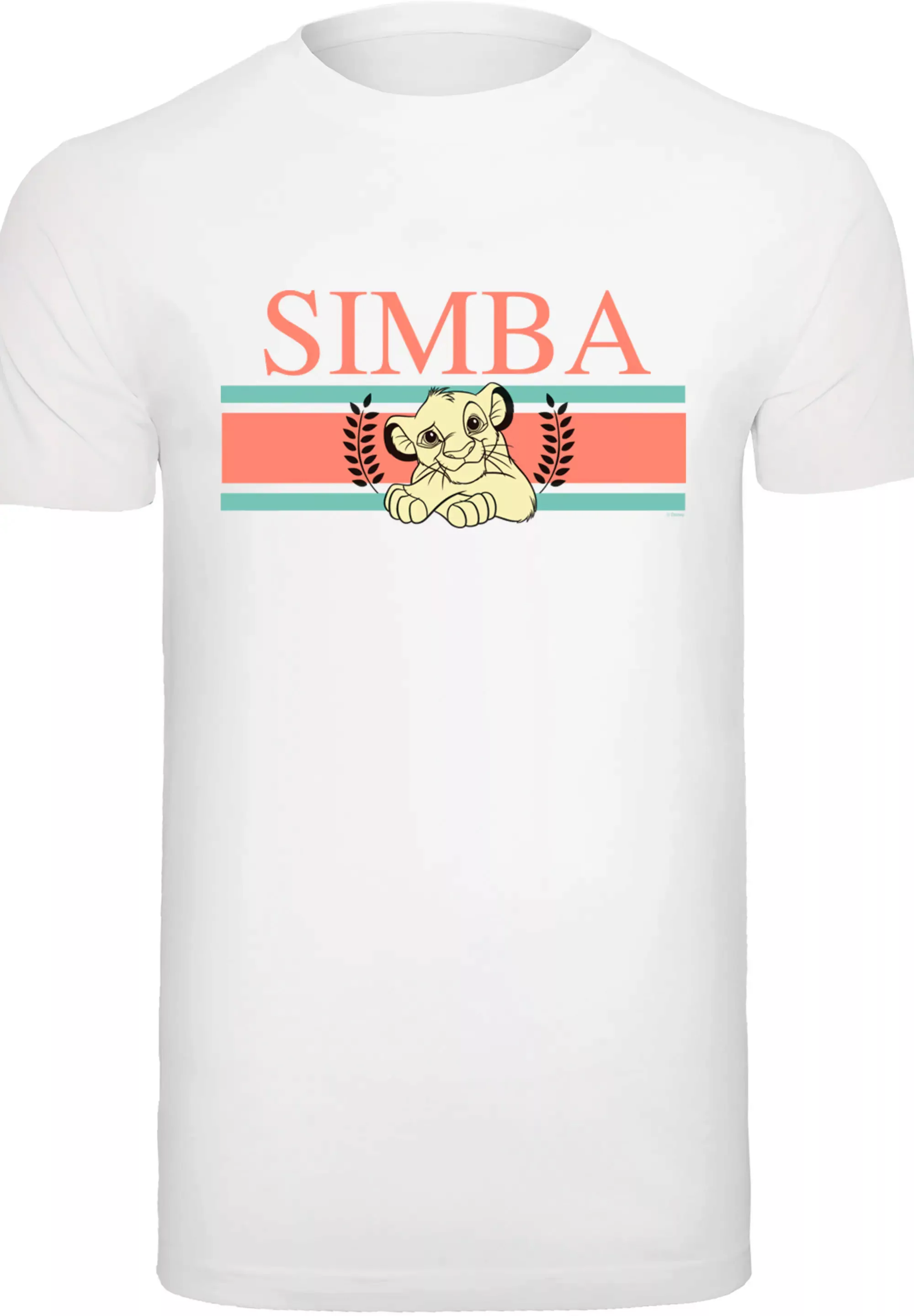 F4NT4STIC T-Shirt "Disney König der Löwen Simba Stripes", Print günstig online kaufen