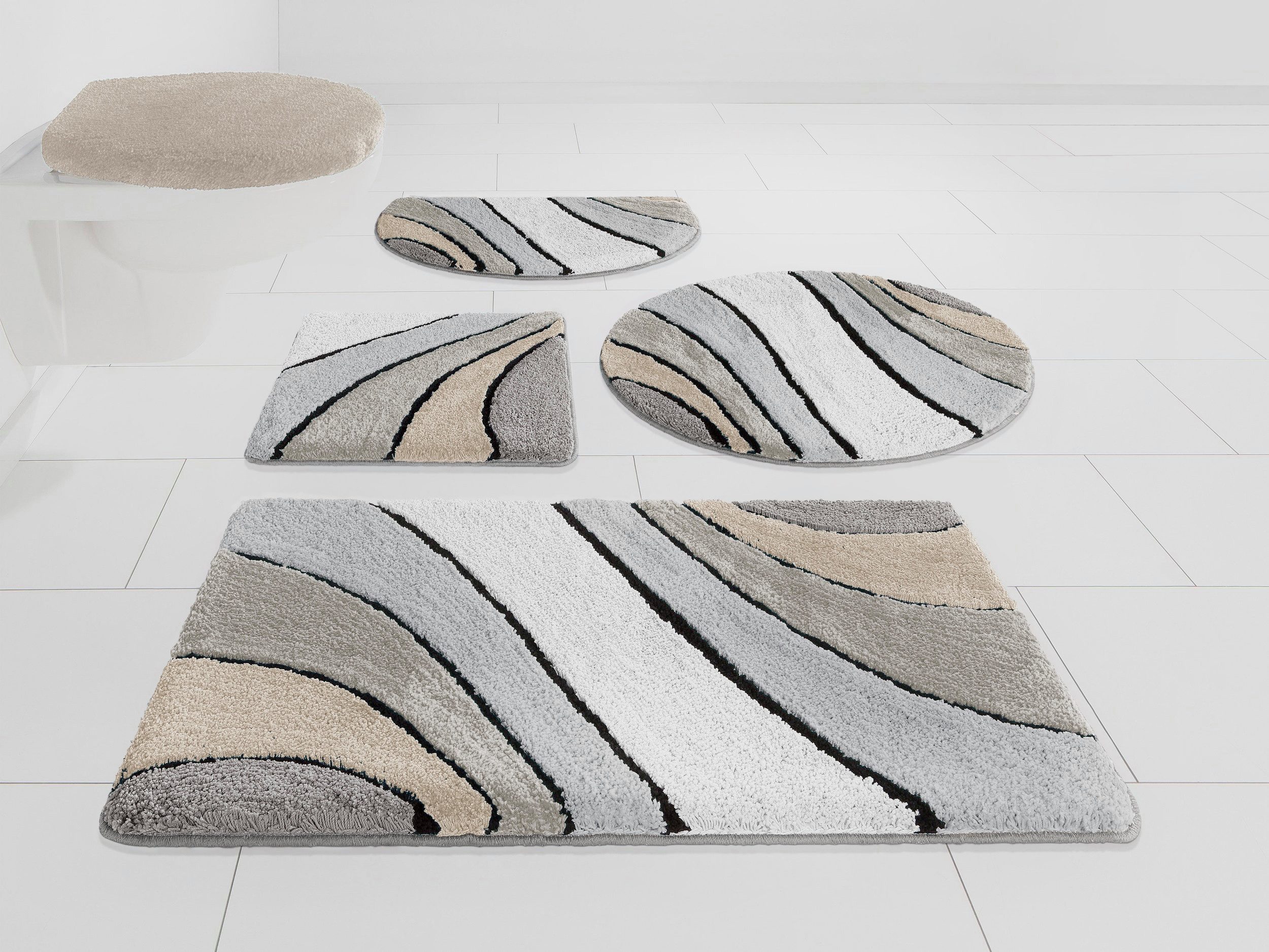 my home Badematte Josie, Badvorleger, Badezimmer günstig online kaufen