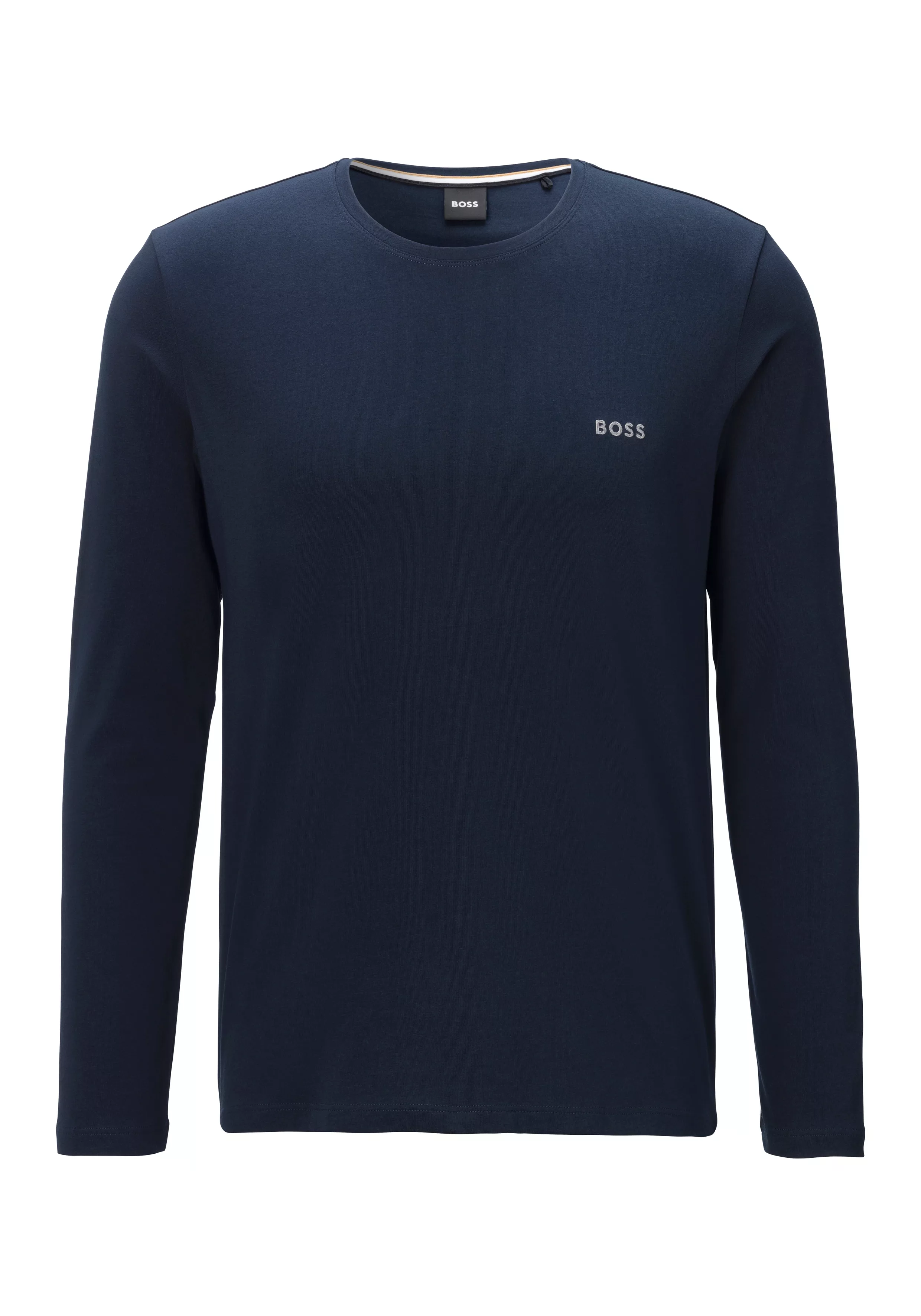 BOSS Langarmshirt "Mix&Match LS-Shirt R", mit BOSS Stickerei auf der Brust günstig online kaufen