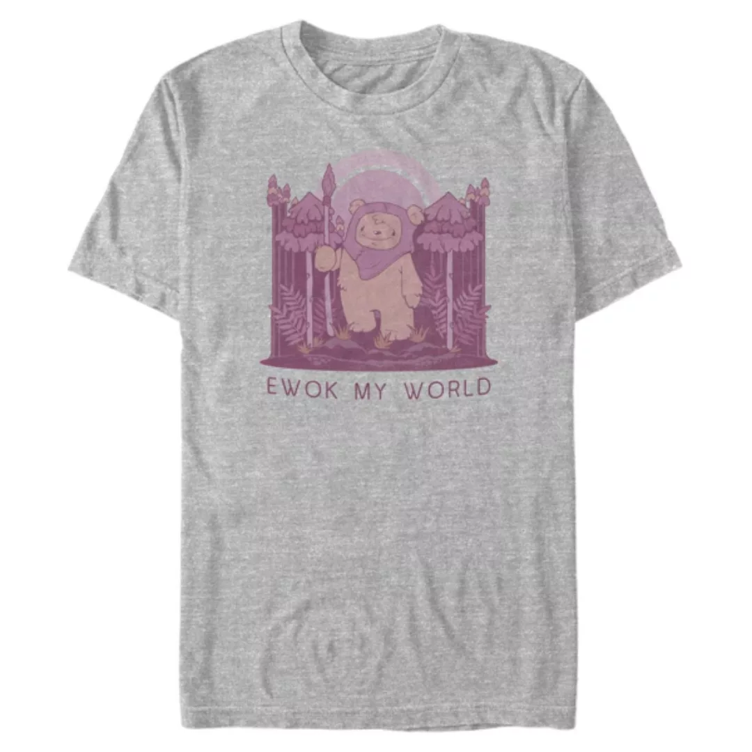Star Wars - Ewoks My World - Valentinstag - Männer T-Shirt günstig online kaufen