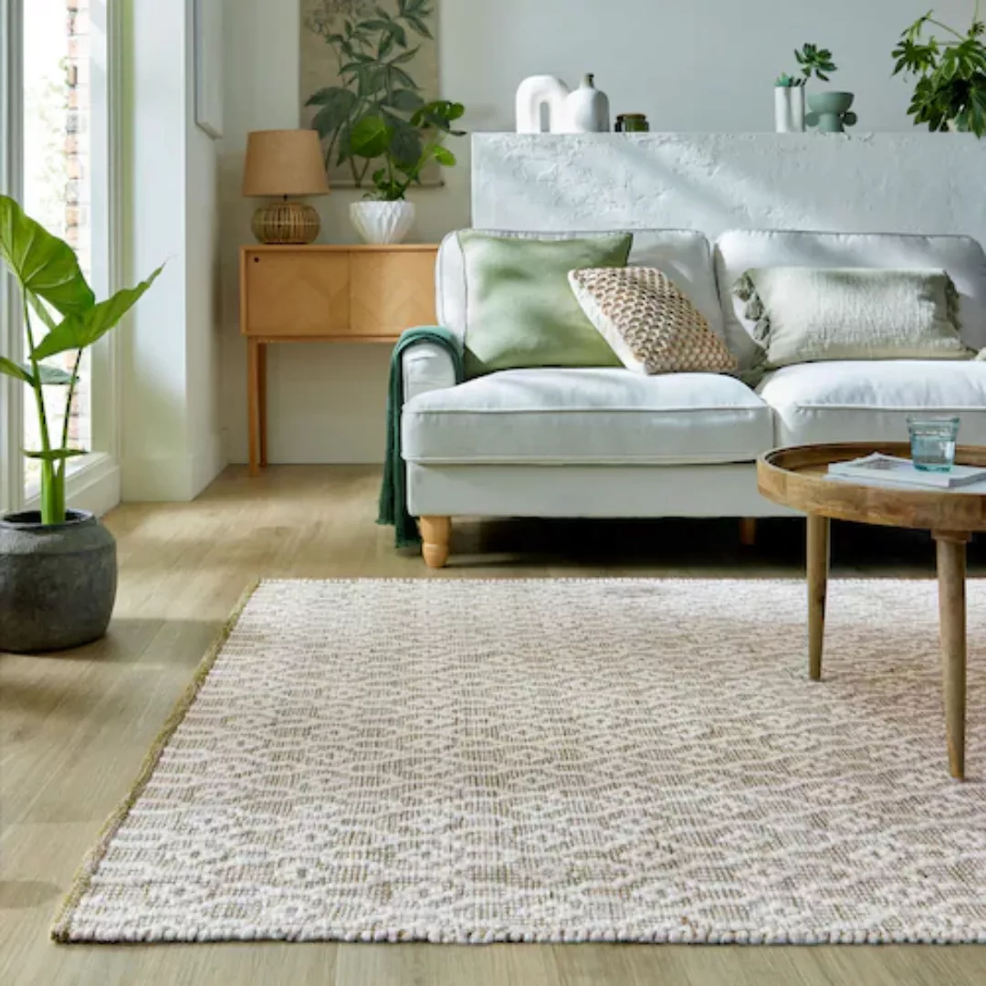 FLAIR RUGS Teppich »Dream«, rechteckig, Globaler Teppich Dream aus Wollmisc günstig online kaufen