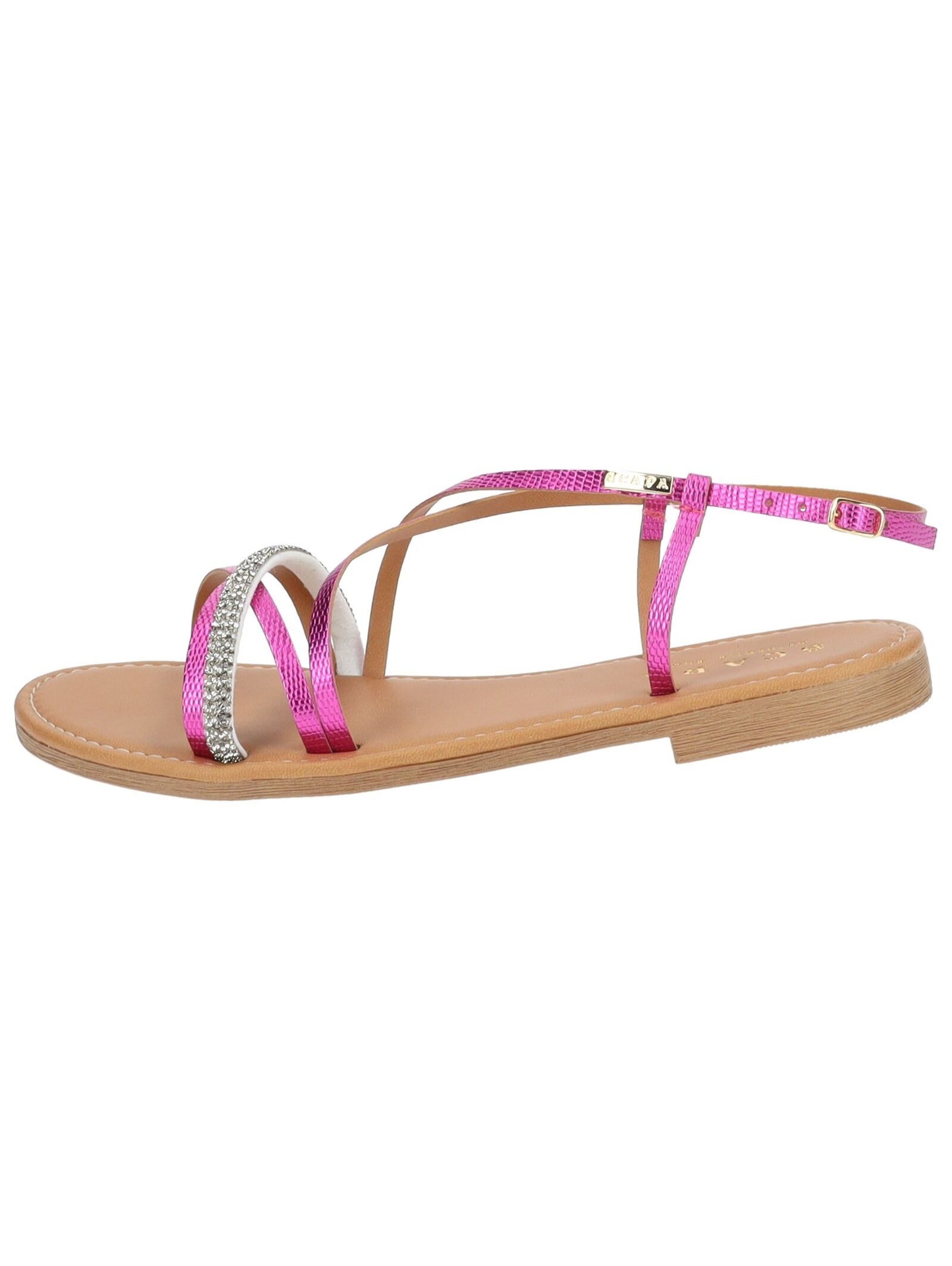 Scapa Sandalen Lederimitat Riemchensandalette günstig online kaufen
