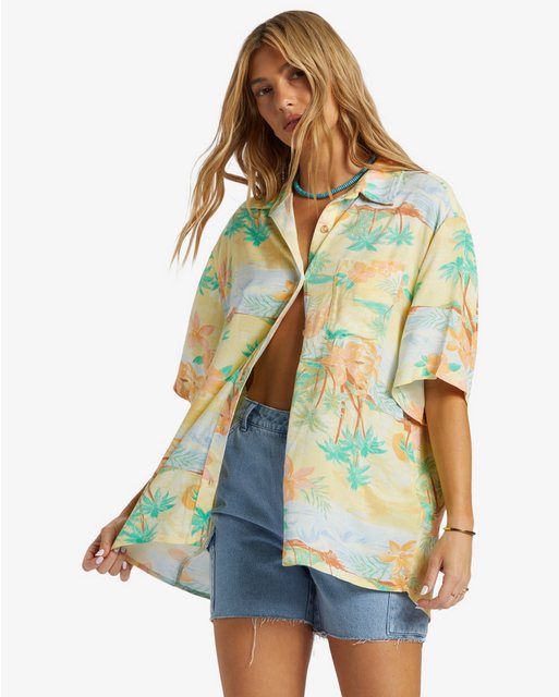 Billabong Hawaiihemd On Vacation - Kurzärmliges Hemd für Frauen günstig online kaufen