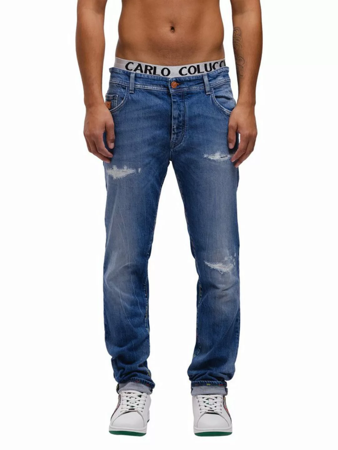 CARLO COLUCCI 5-Pocket-Jeans BROOKLYN 31W34L günstig online kaufen