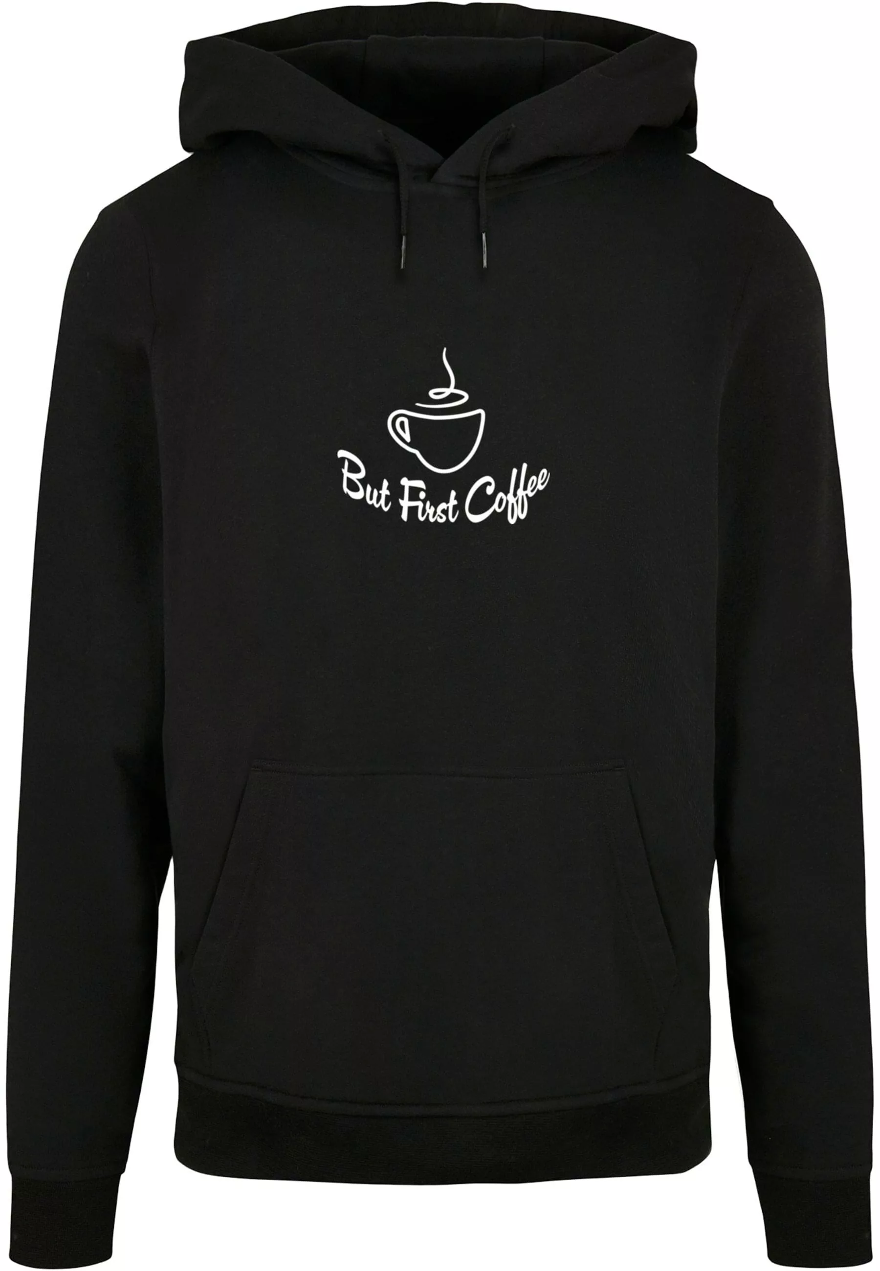 Merchcode Kapuzensweatshirt "Merchcode Herren But First Coffee Basic Hoody" günstig online kaufen