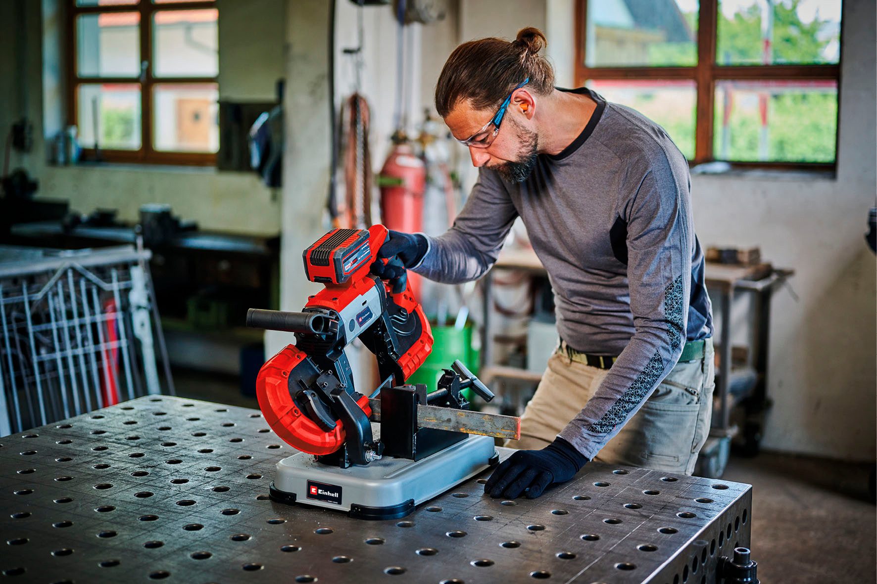 Einhell Akku-Bandsäge TE-MB 18/127 U Li-Solo, günstig online kaufen