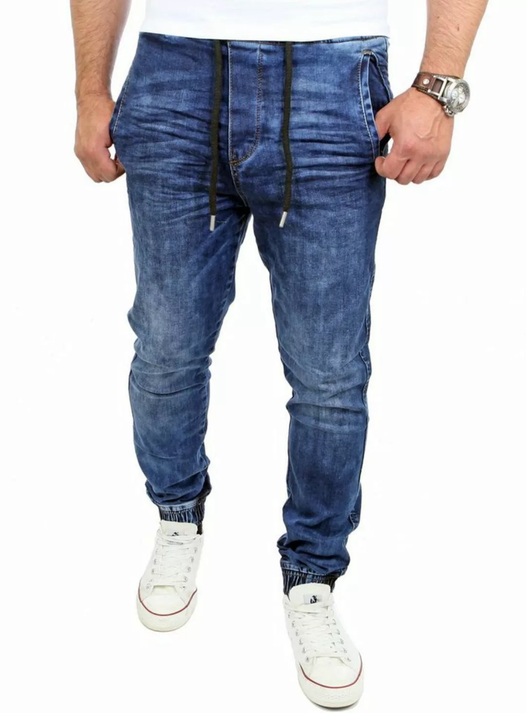 Reslad Stretch-Jeans Reslad Casual Style Jeans-Herren Slim Fit Jogging- Str günstig online kaufen