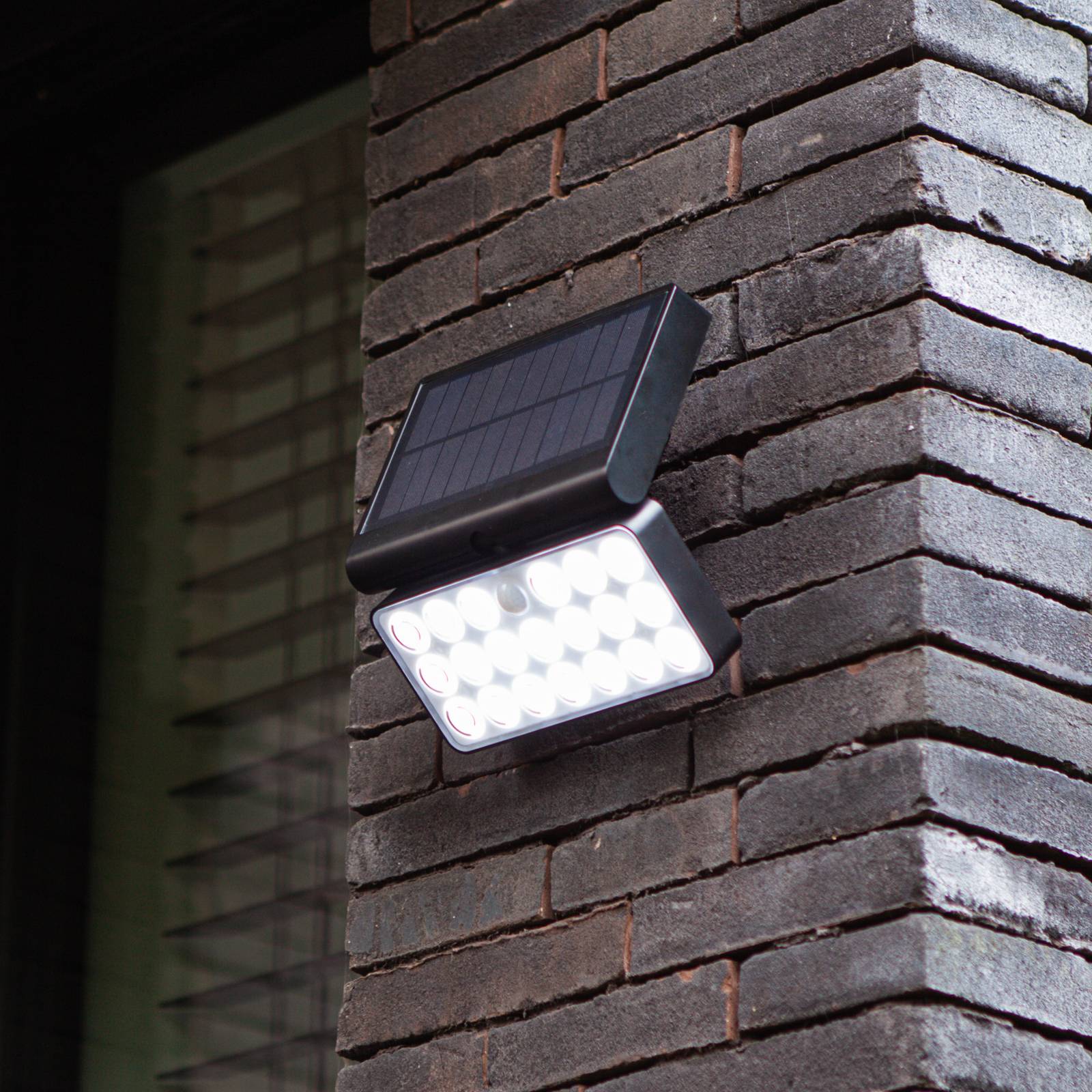 LED-Solar-Außenwandleuchte Tuda, 18 cm günstig online kaufen