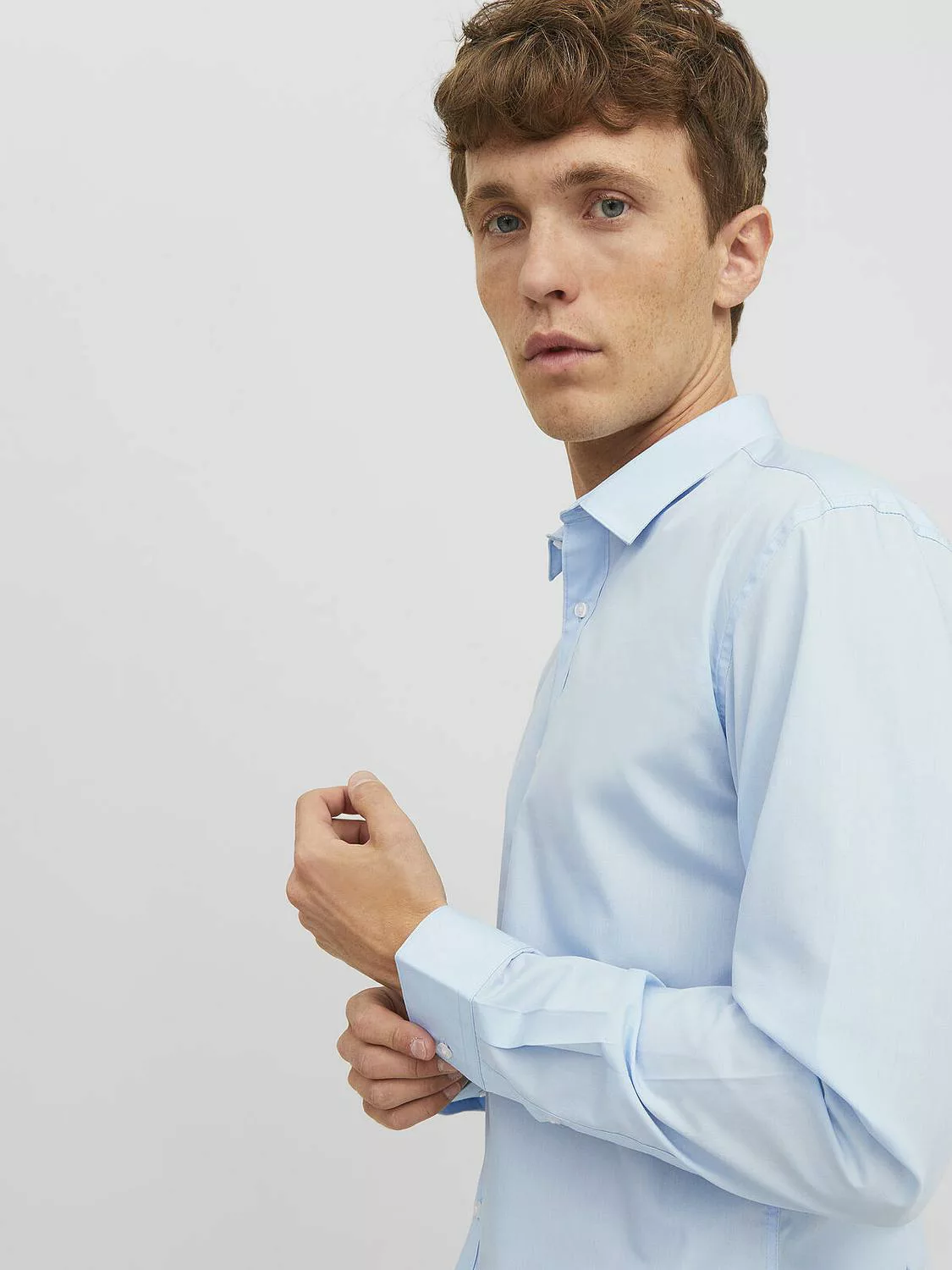 Jack & Jones Langarmhemd "JJJOE SHIRT LS PLAIN" günstig online kaufen