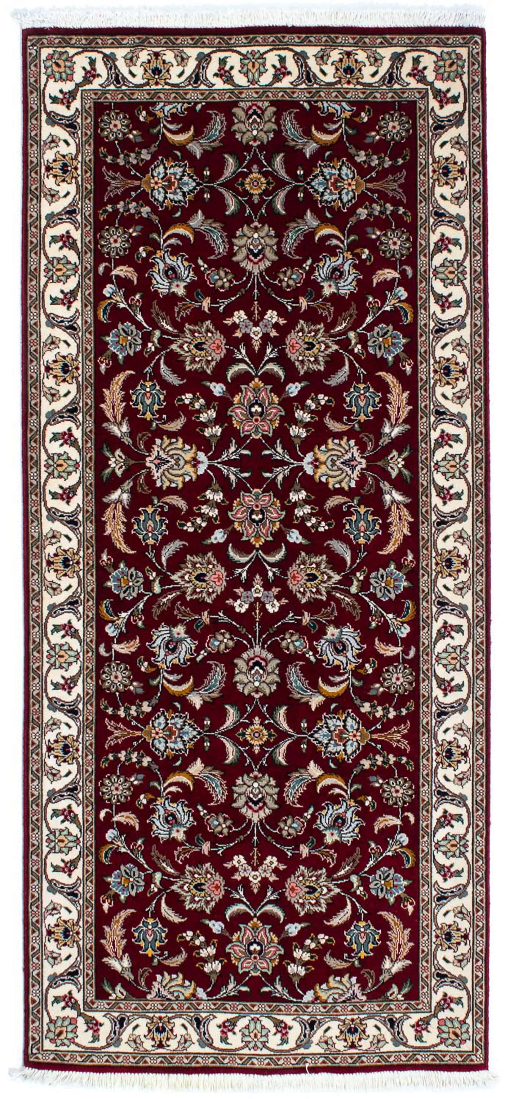 morgenland Orientteppich »Perser - Täbriz - Royal - 197 x 87 cm - dunkelrot günstig online kaufen