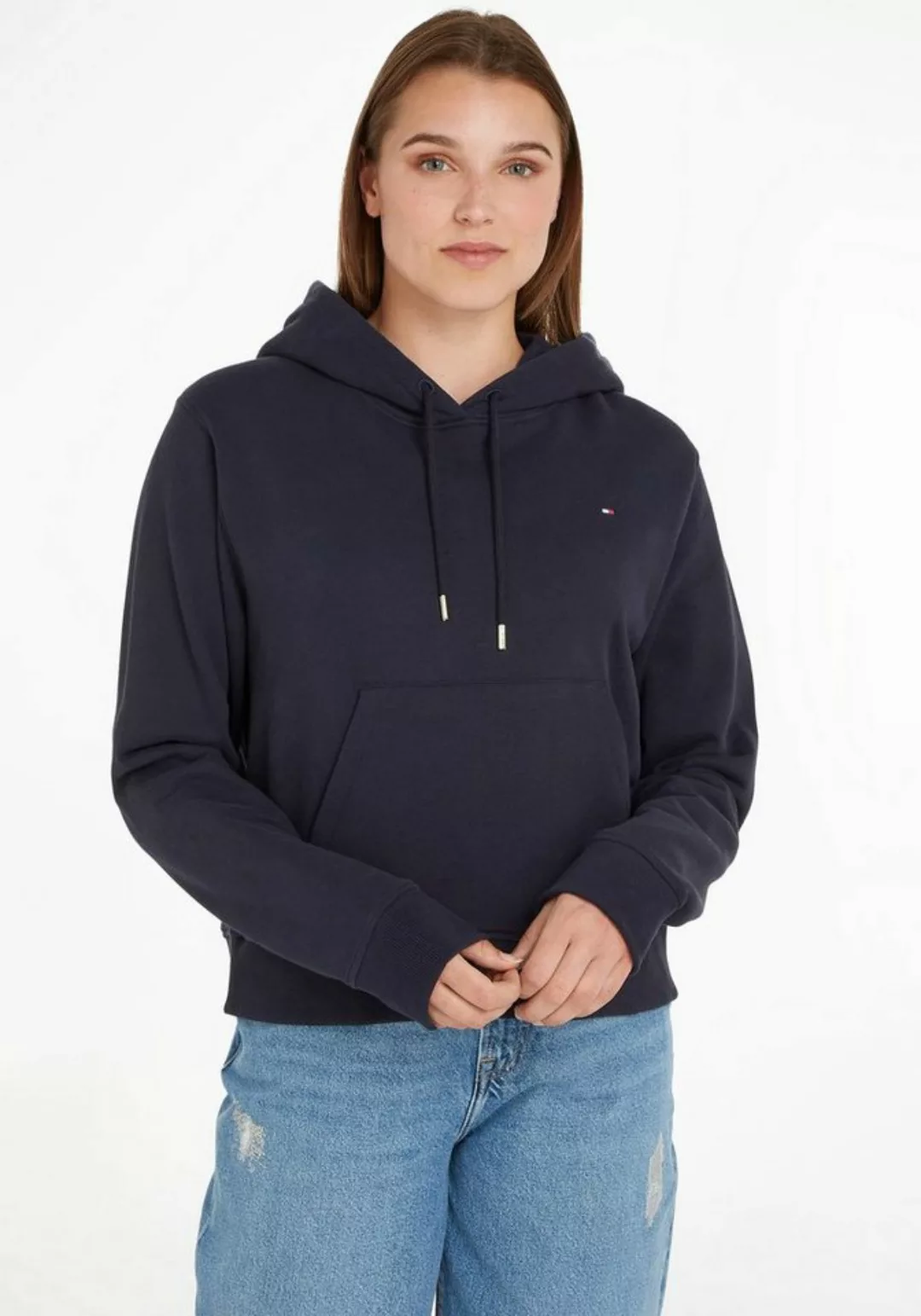 Tommy Hilfiger Kapuzensweatshirt 1985 MODERN REG P/TERRY HOODIE mit dezente günstig online kaufen