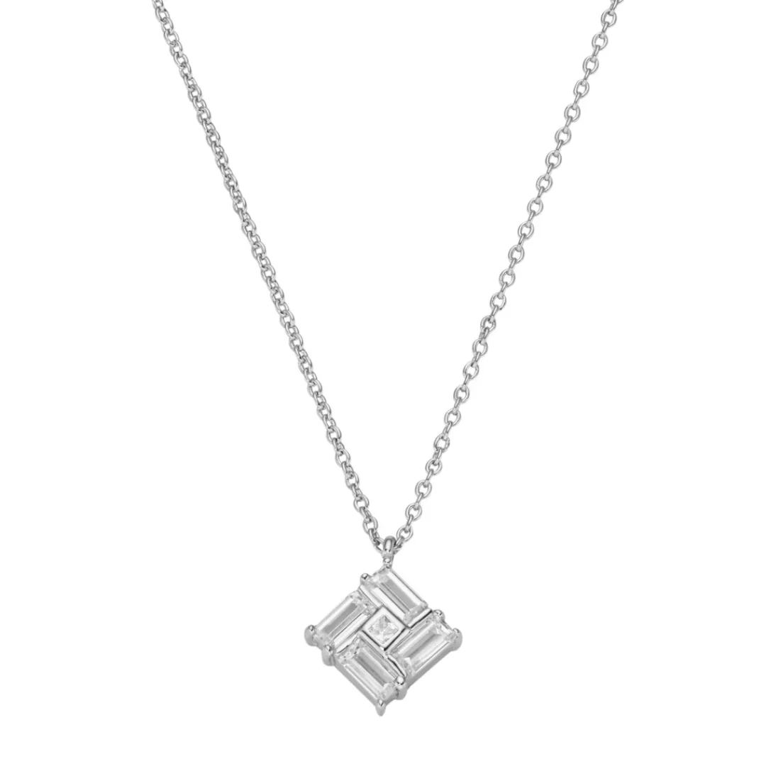 Smart Jewel Kette mit Anhänger "mit Zirkonia Steinen, Silber 925" günstig online kaufen