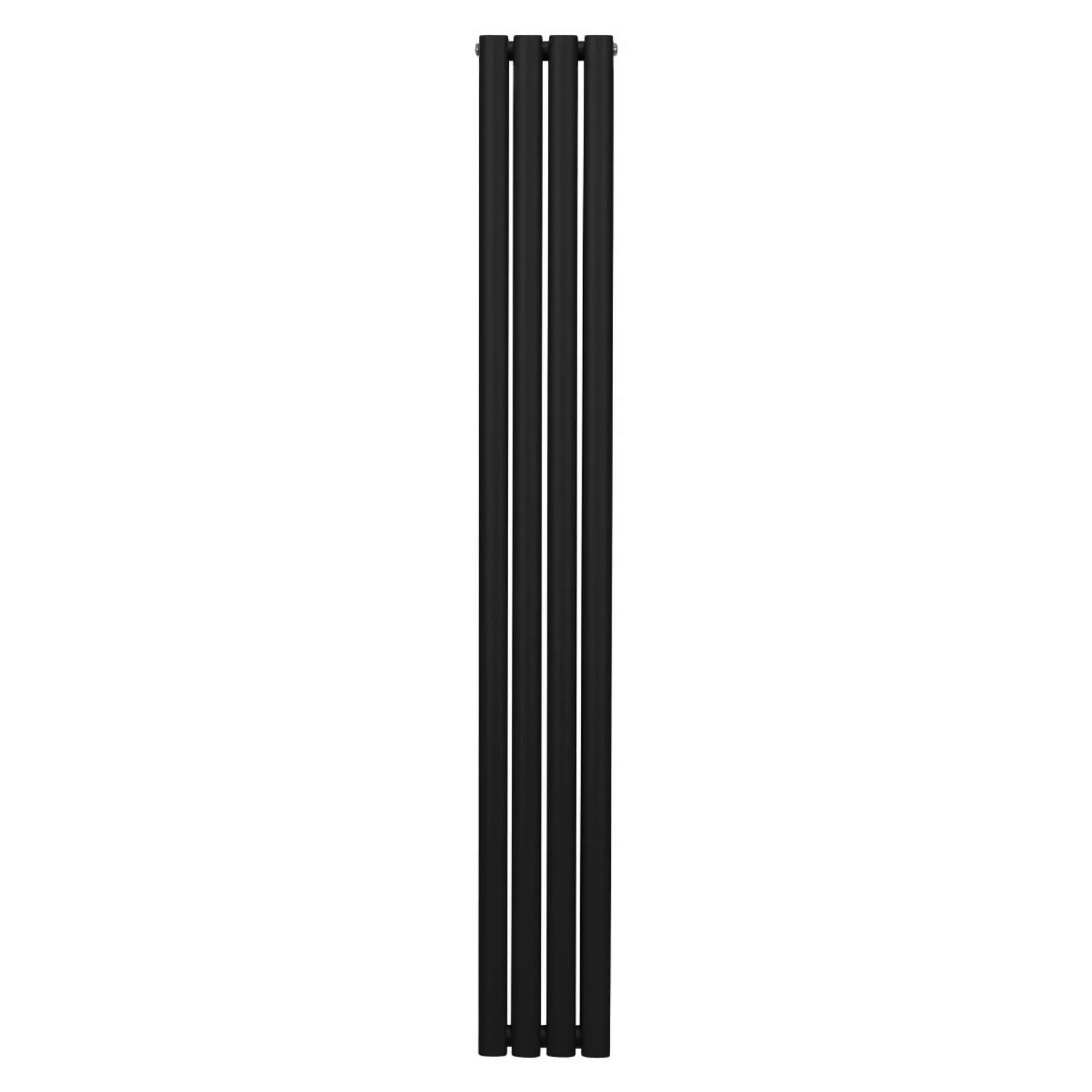 Monstershop Oval Röhrenheizkörper 1800mm x 240mm Schwarz günstig online kaufen