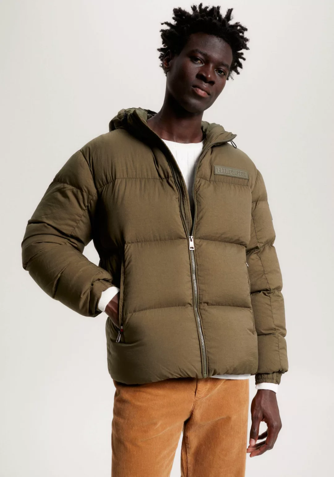 Tommy Hilfiger Daunenjacke "NEW YORK GMD DOWN HOODED JACKET", mit Kapuze günstig online kaufen