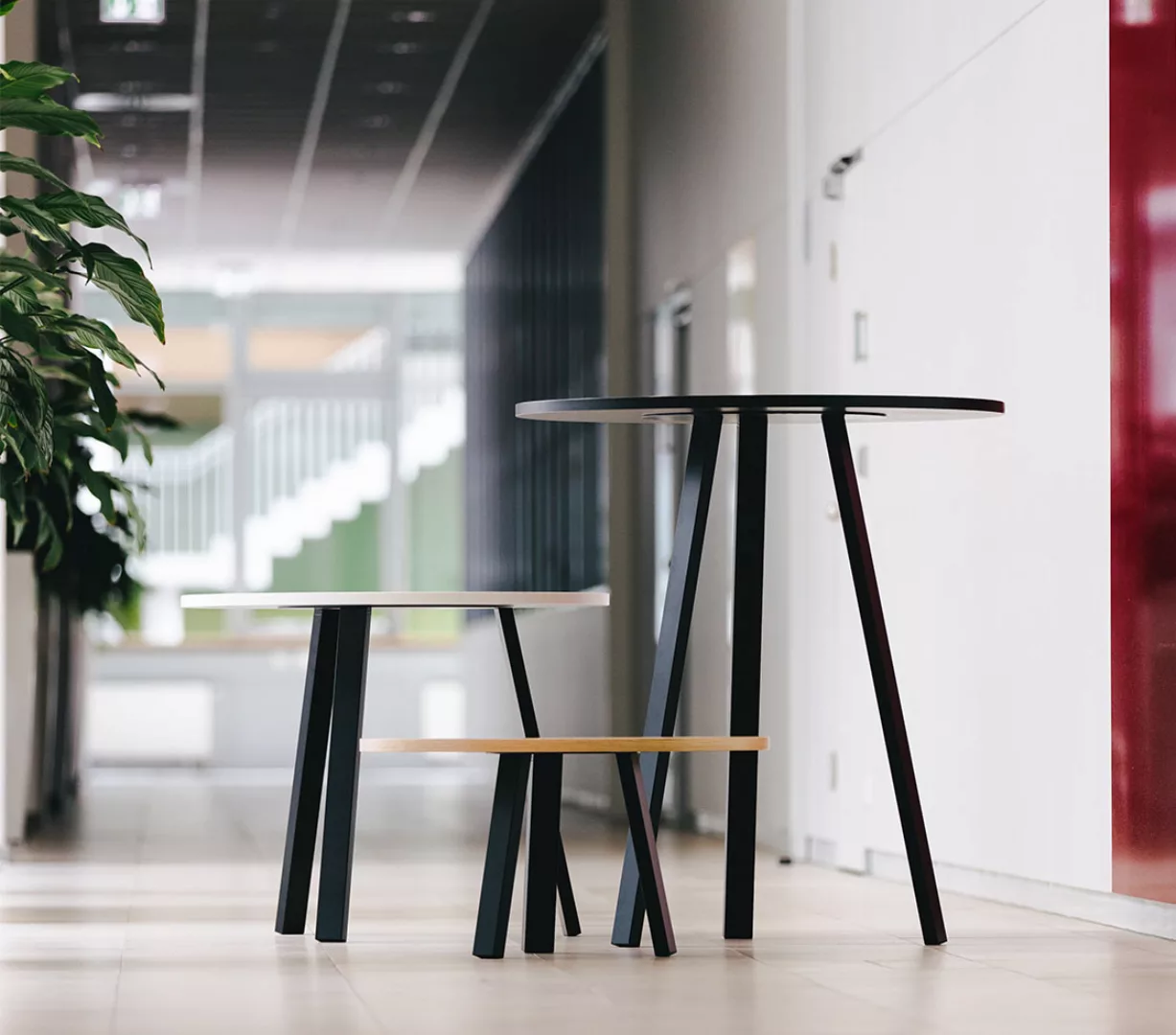 Tisch Dreibein, Metallgestell schwarz günstig online kaufen