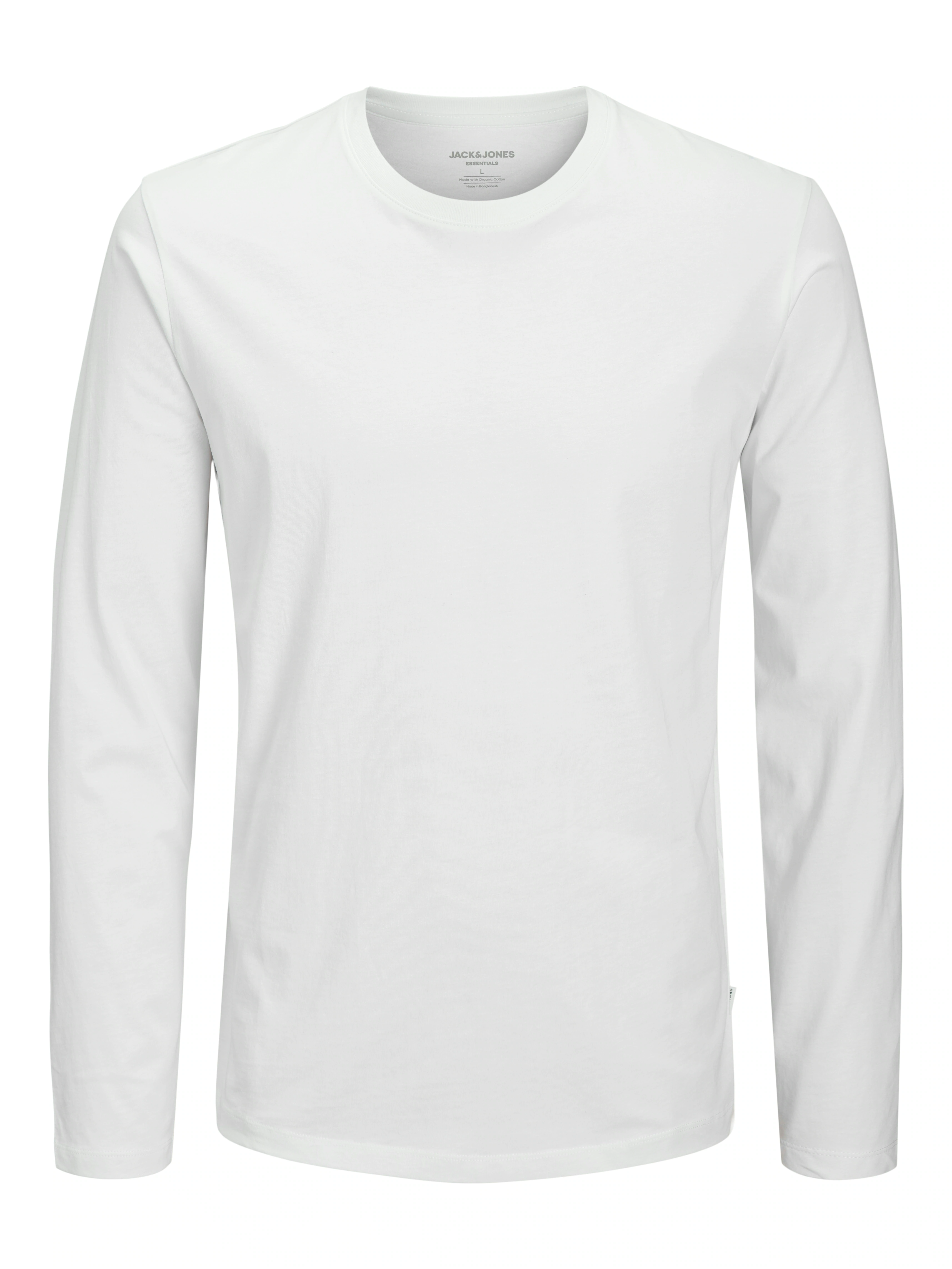 Jack & Jones Rundhalsshirt "JJEORGANIC BASIC TEE LS O-NECK NOOS" günstig online kaufen