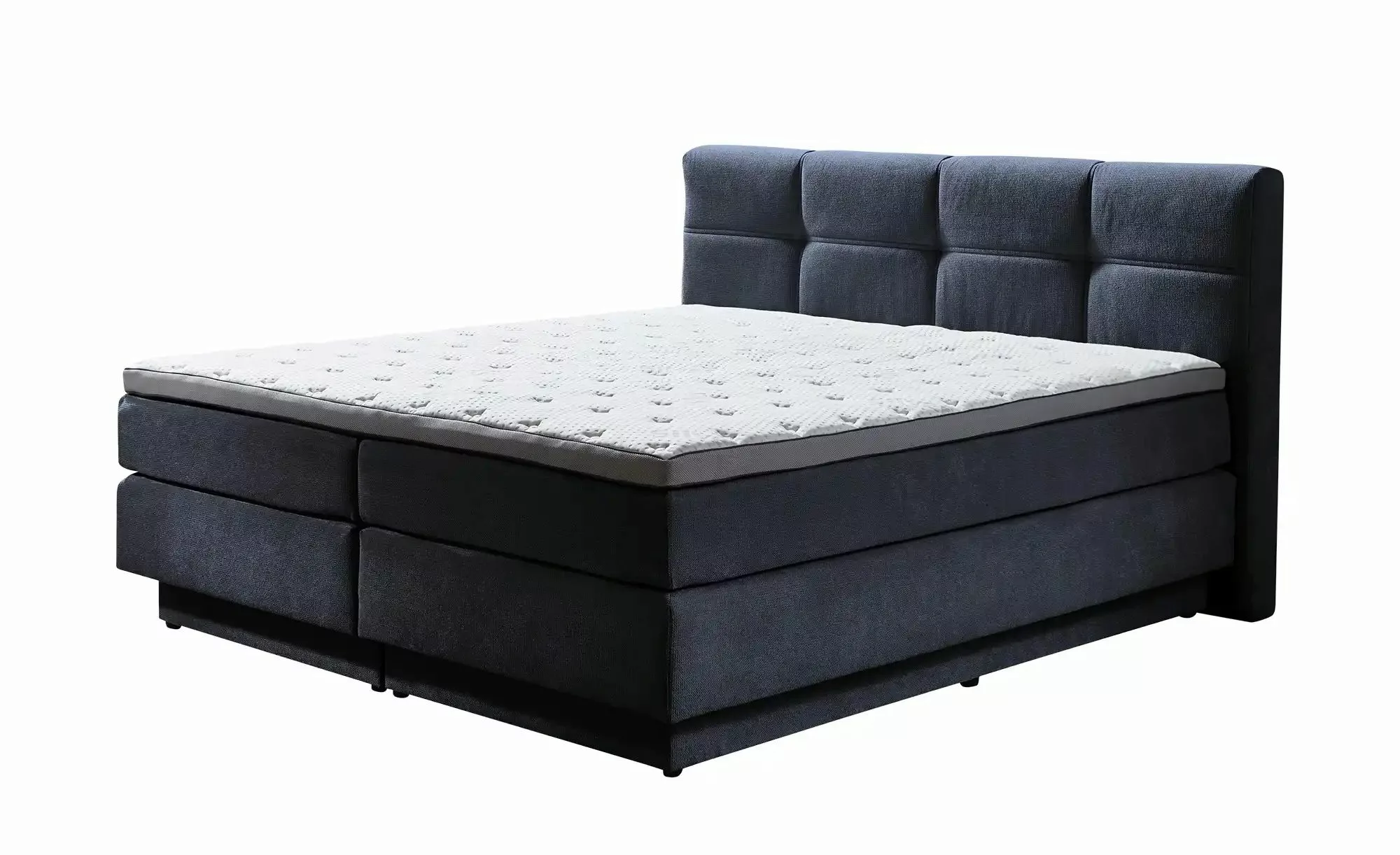 uno Boxspringbett  Chicago ¦ blau ¦ Maße (cm): B: 188 H: 112 Betten > Boxsp günstig online kaufen