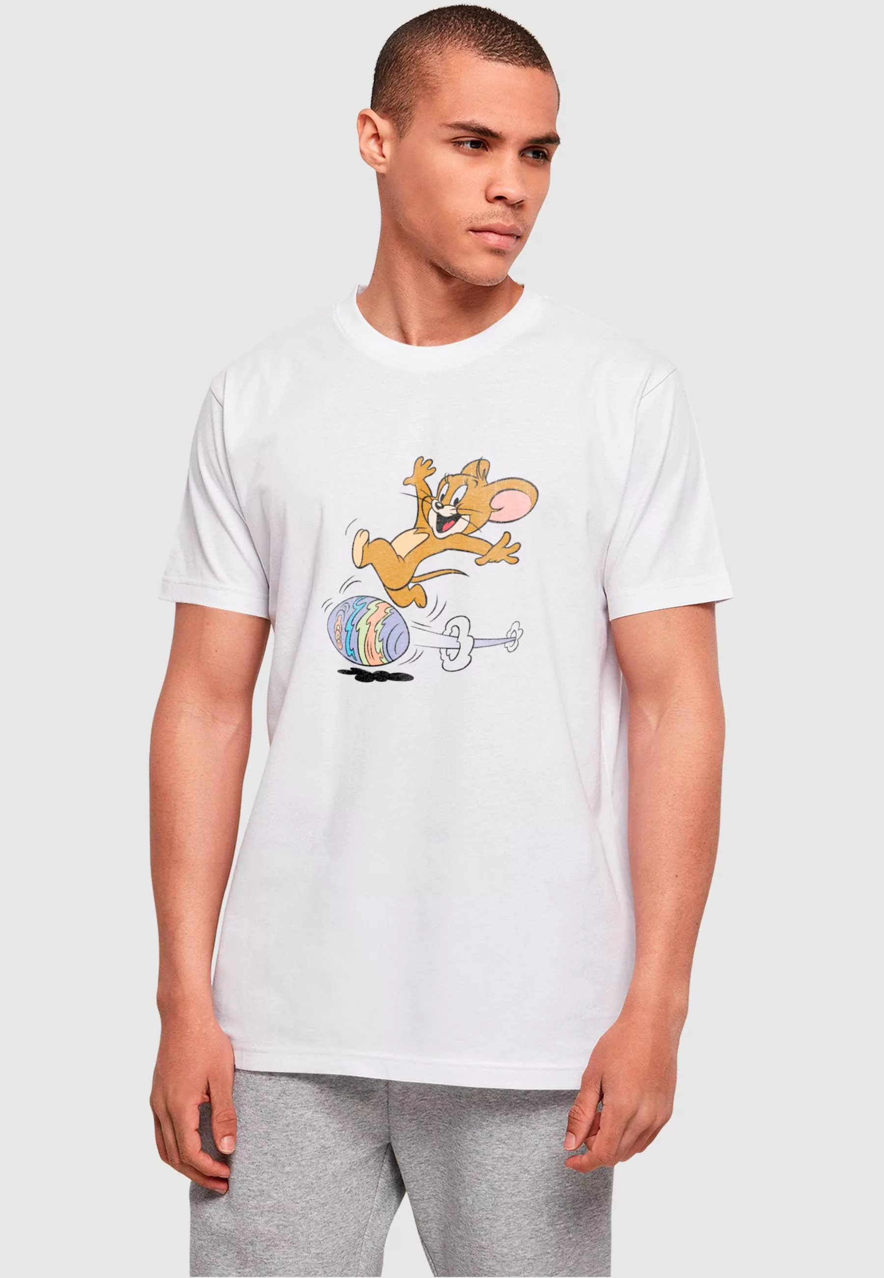 ABSOLUTE CULT T-Shirt "ABSOLUTE CULT Herren Tom and Jerry - Egg Run T-Shirt günstig online kaufen