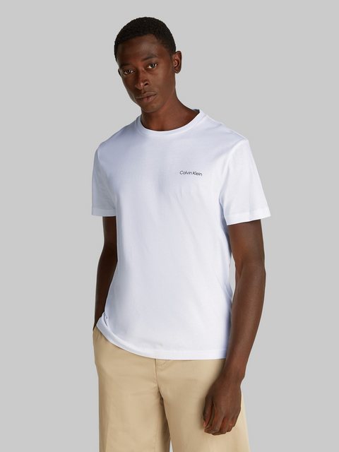 Calvin Klein T-Shirt CP-LINEAR BOX LOGO T-SHIRT in Unifarbe günstig online kaufen