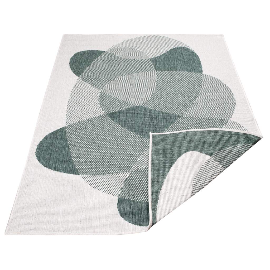 Carpet City Outdoorteppich »DUO RUG 5835«, rechteckig, Wendeteppich Wetterf günstig online kaufen