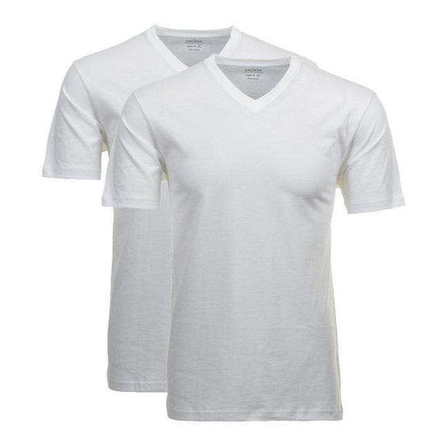 RAGMAN T-Shirt Herren T-Shirt 2er Pack - 1/2 Arm, Unterhemd, (Packung, 2er günstig online kaufen