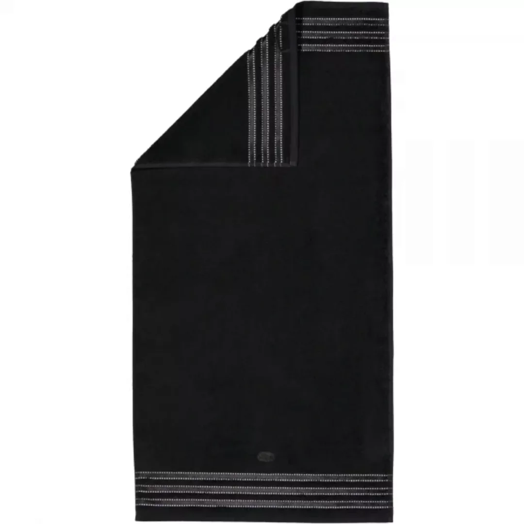 Vossen Cult de Luxe - Farbe: 790 - schwarz - Handtuch 50x100 cm günstig online kaufen