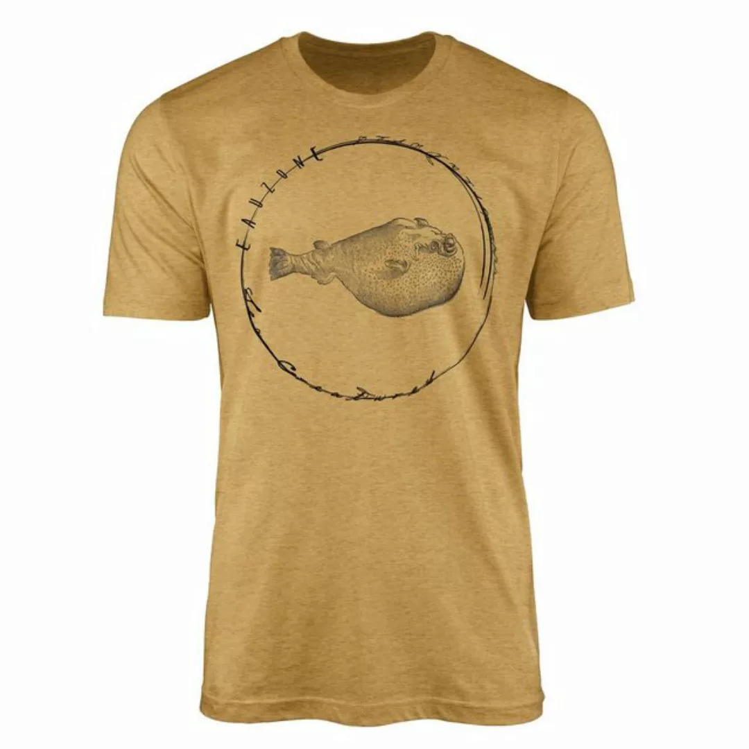 Sinus Art T-Shirt T-Shirt Tiefsee Fische - Serie: Sea Creatures, feine Stru günstig online kaufen