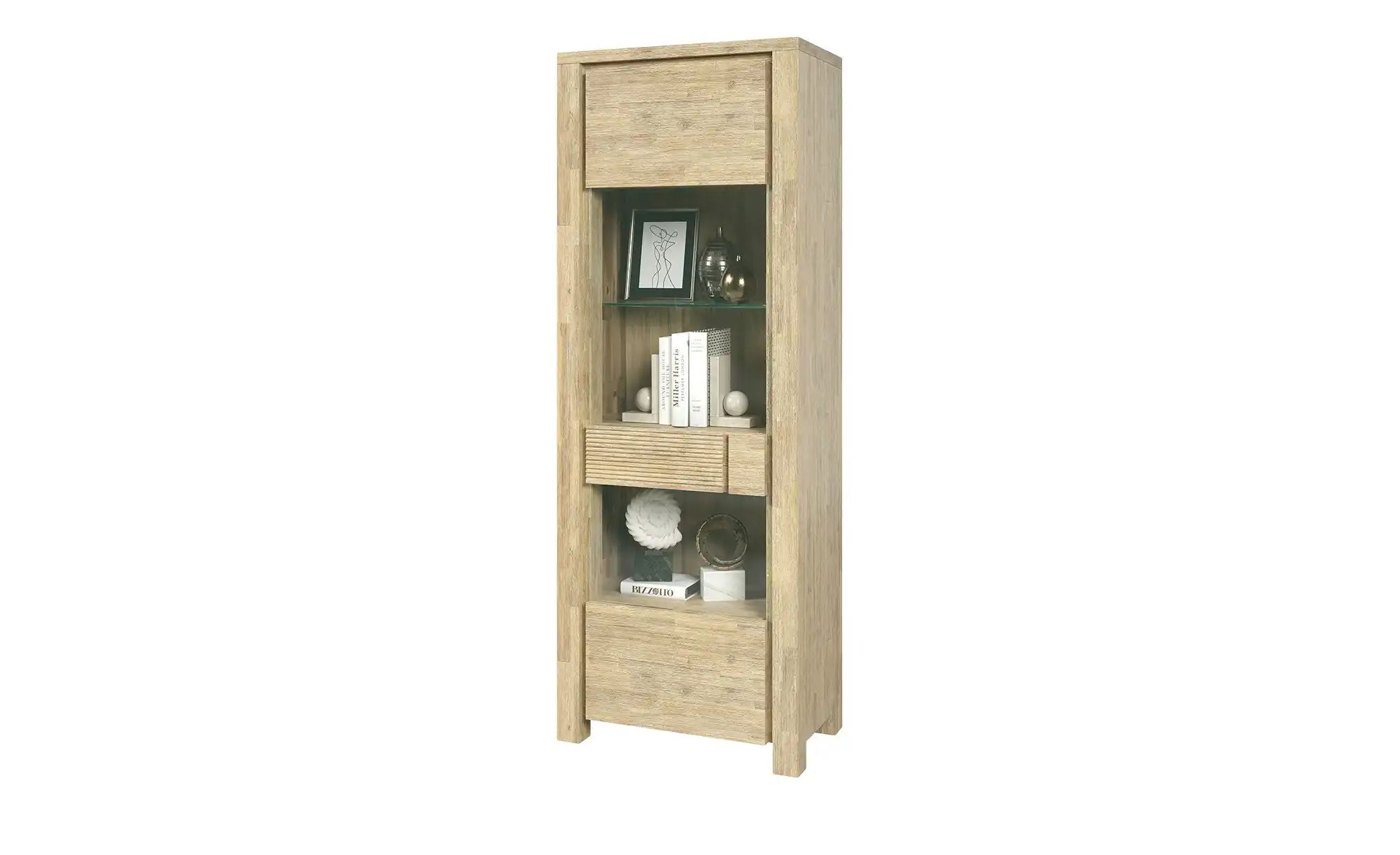 Vitrine  Sahara ¦ holzfarben ¦ Maße (cm): B: 70 H: 189,8 T: 40.0 Schränke > günstig online kaufen