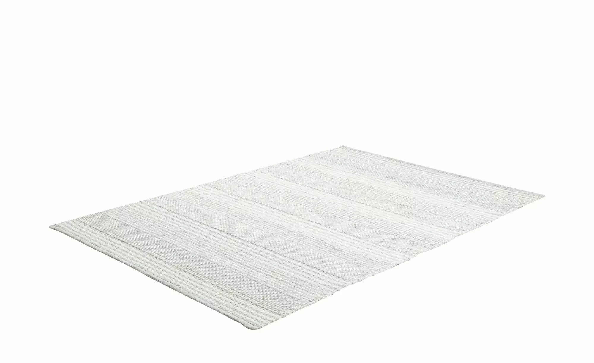 Handwebteppich  Taching ¦ grau ¦ Wolle ¦ Maße (cm): B: 80 Teppiche > Naturt günstig online kaufen